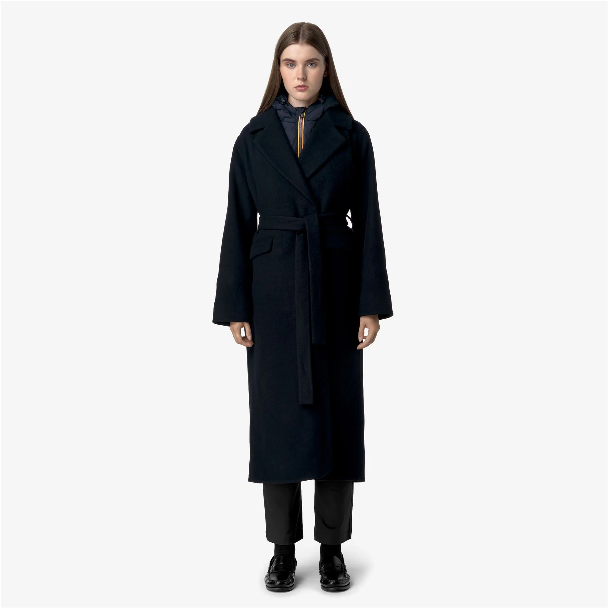 JORANCE WOOLMARK - Jackets - Long - Woman - BLUE DEPTH