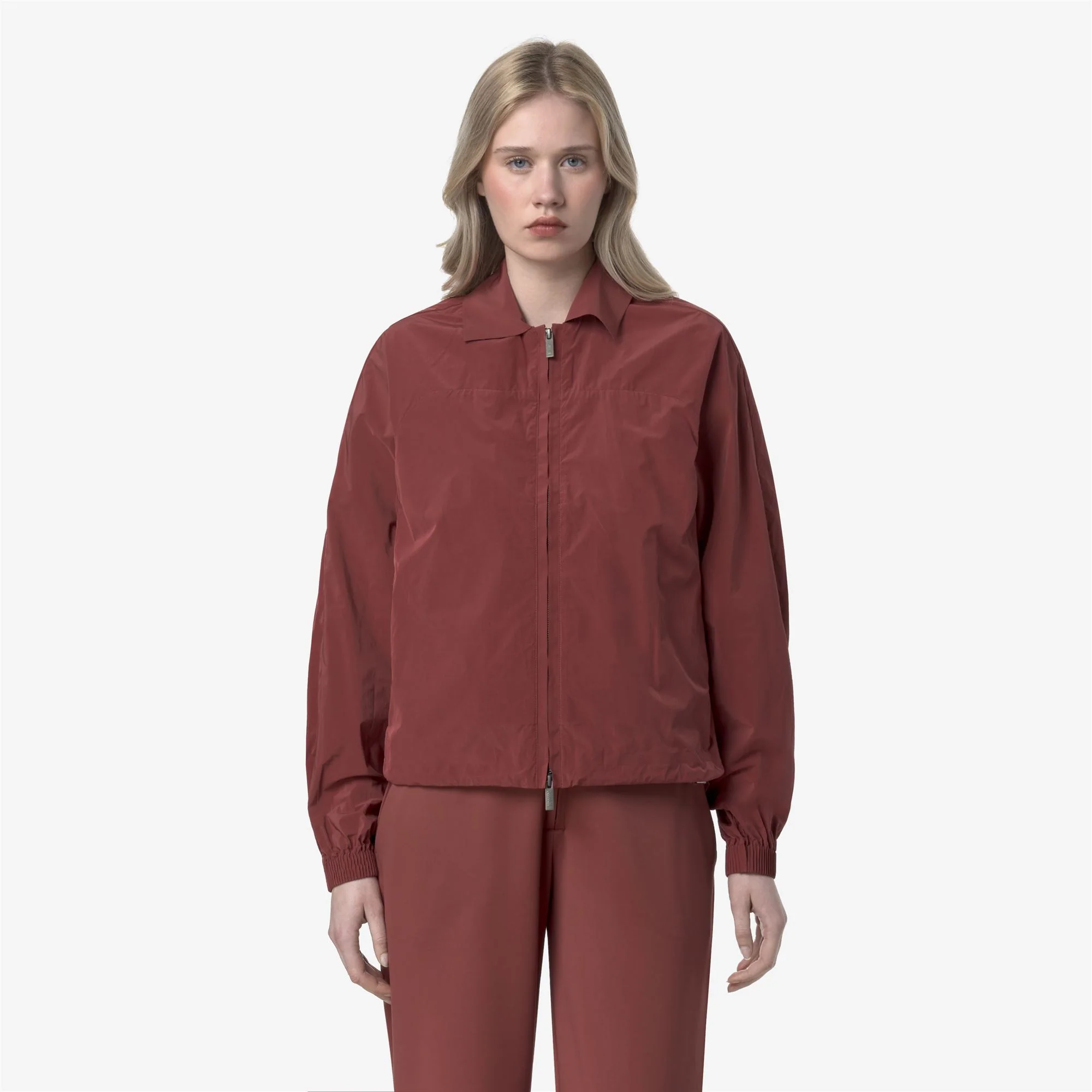 JORDIN PEACH COTTON LIKE - Jackets - Short - Woman - RED BROWNISH