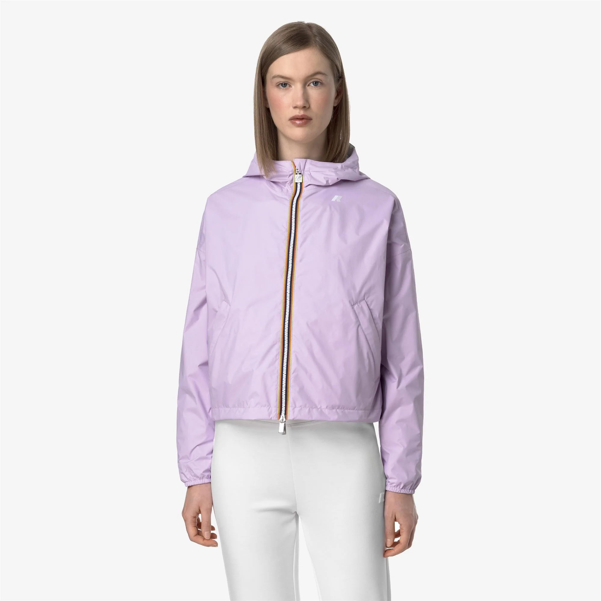 LAURETTE PLUS.2 REVERSIBLE - Jackets - Short - Woman - VIOLET LT LILAC-GREY - Image 2
