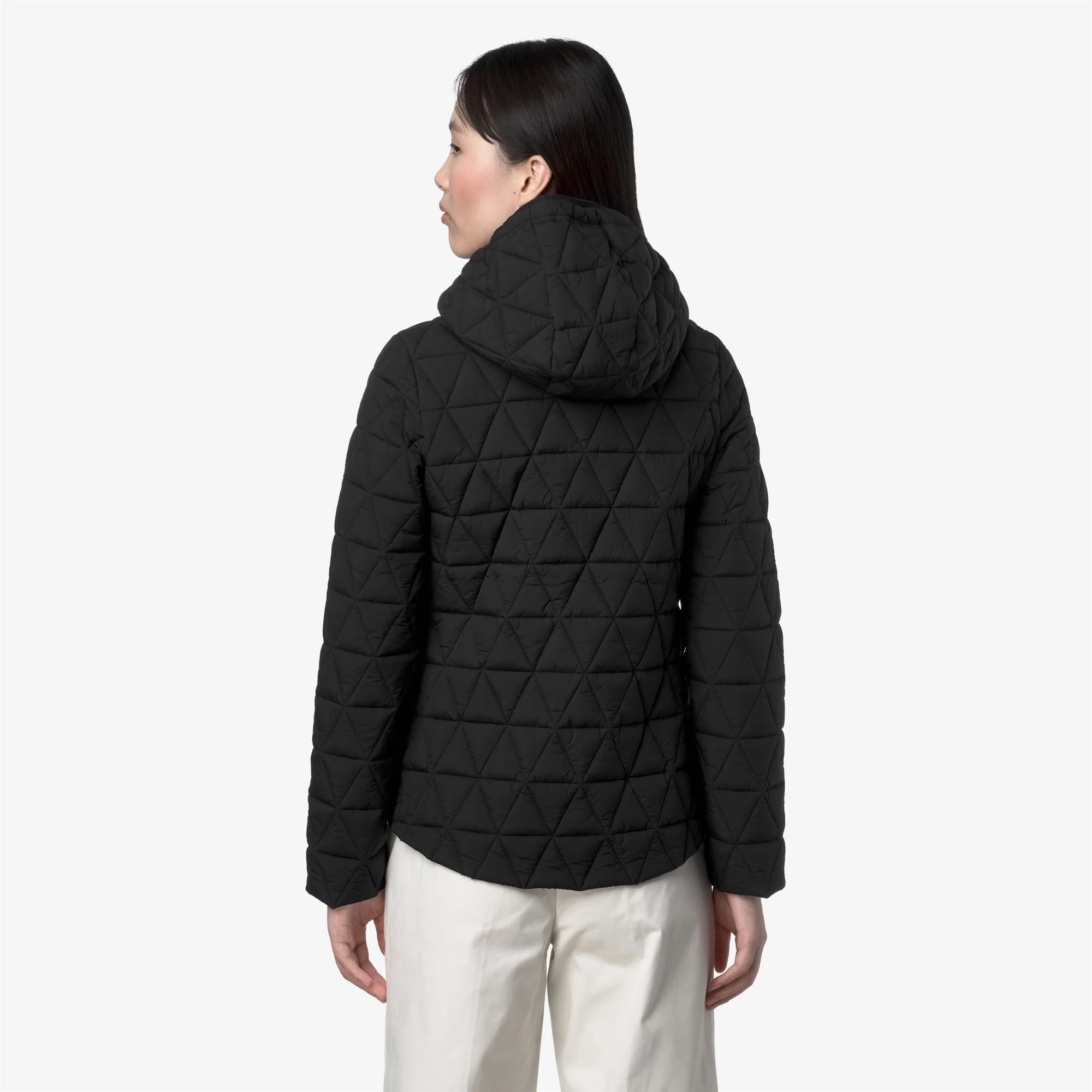 LIL DIAMOND QUILTED WARM - Jackets - Short - Woman - BLACK PURE