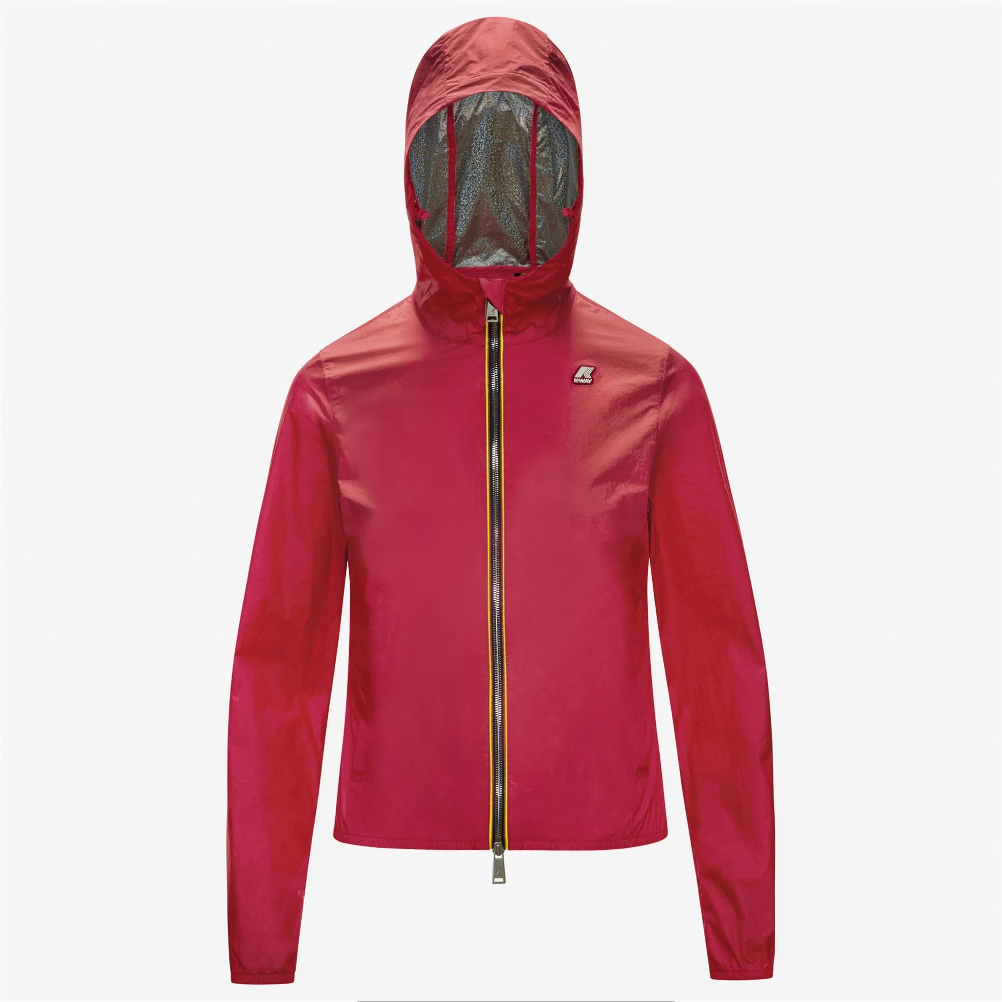 LIL IRIDESCENT METAL NY - Jackets - Short - Woman - RED BERRY