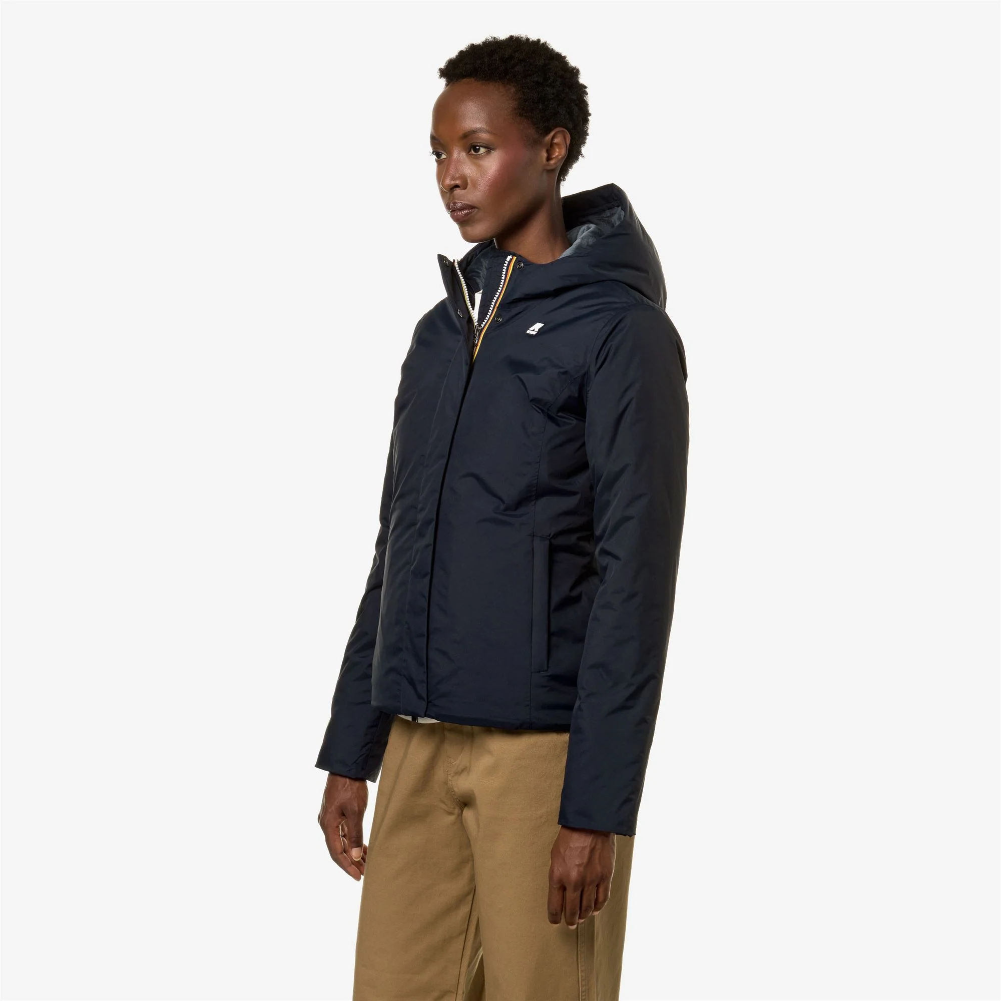 LILY MICRO RIPSTOP MARMOTTA - Jackets - Short - Woman - BLUE D-BLUE A - Image 4