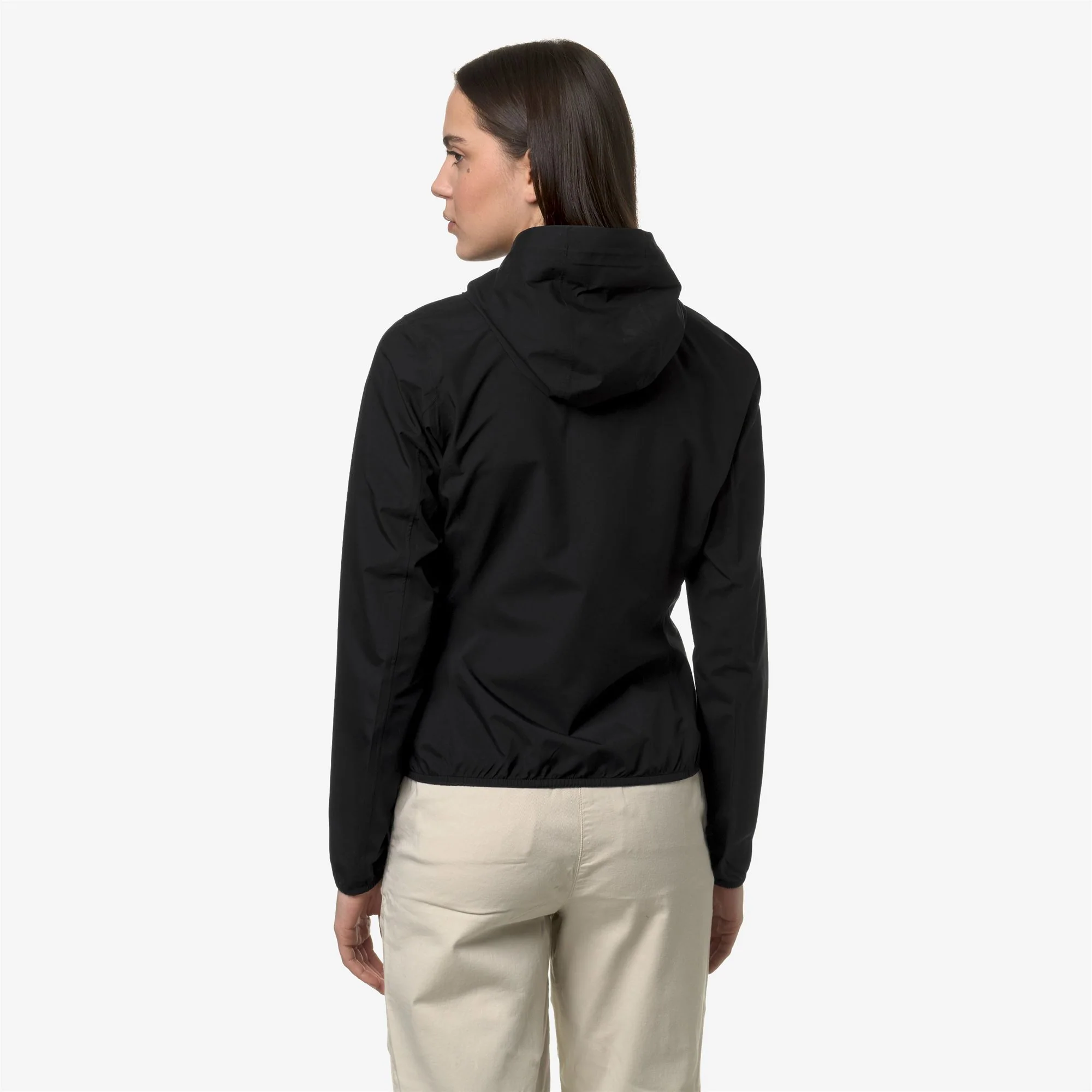 LILY STRETCH DOT - Jackets - Short - Woman - BLACK PURE