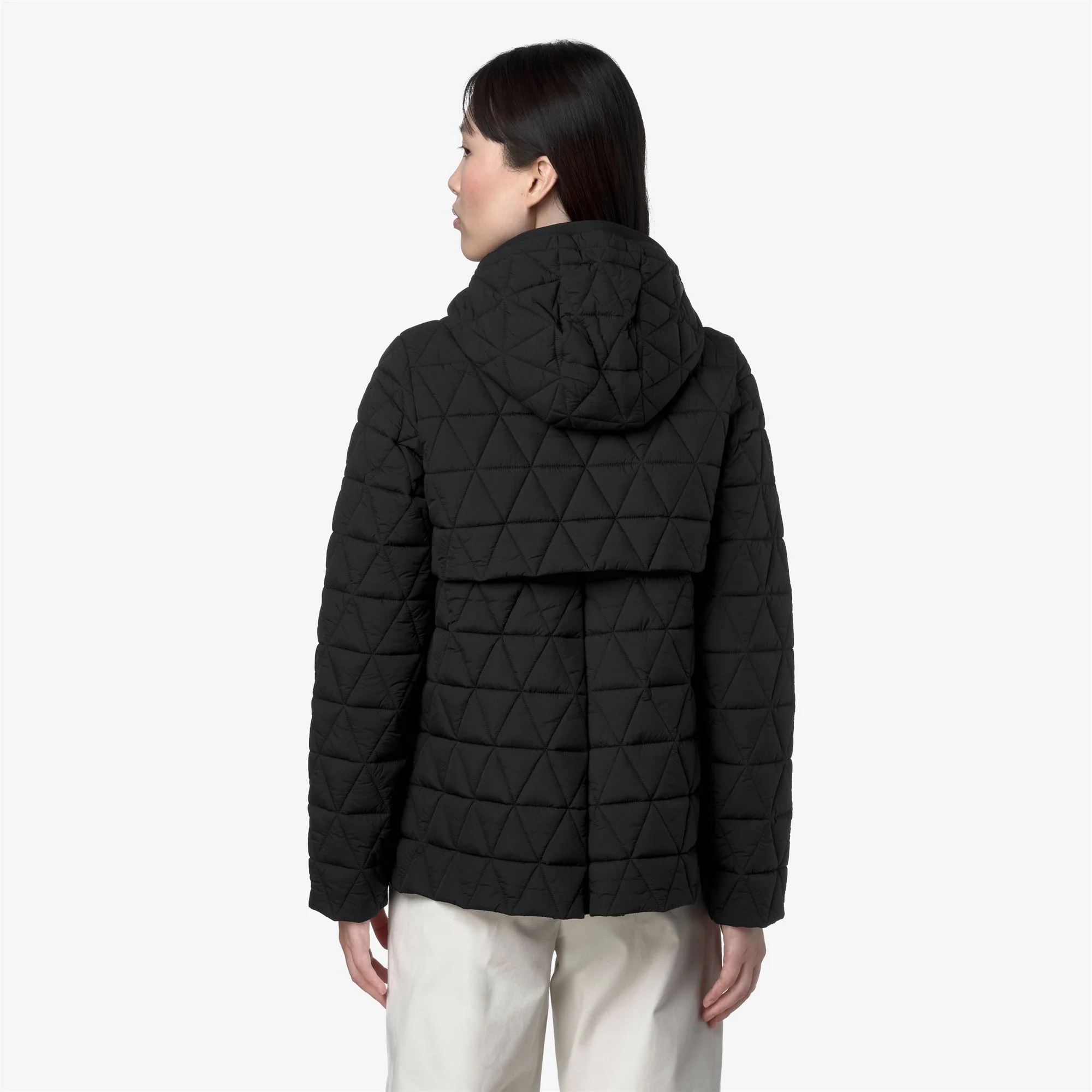MADLAINE DIAMOND QUILTED WARM - Jackets - Short - Woman - BLACK PURE