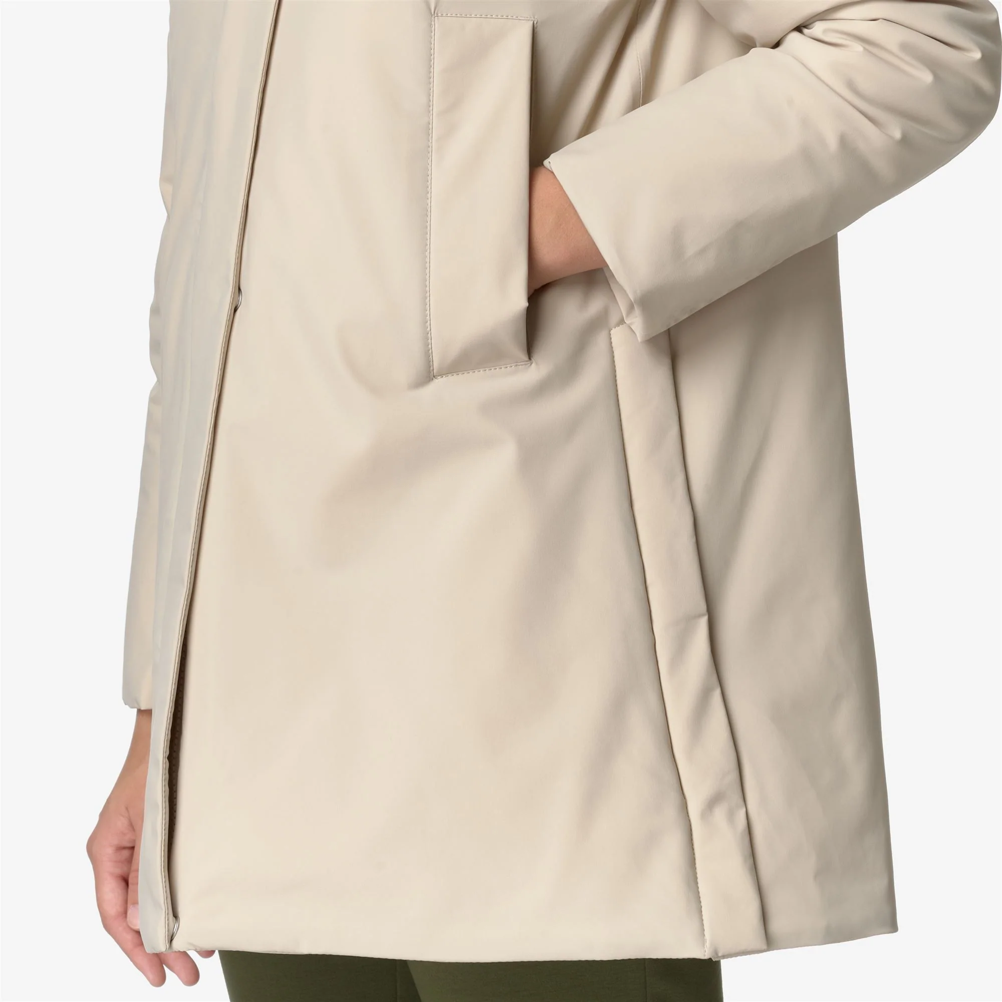 MARLA ST WARM - Jackets - Mid - Woman - BEIGE GREY - Image 5