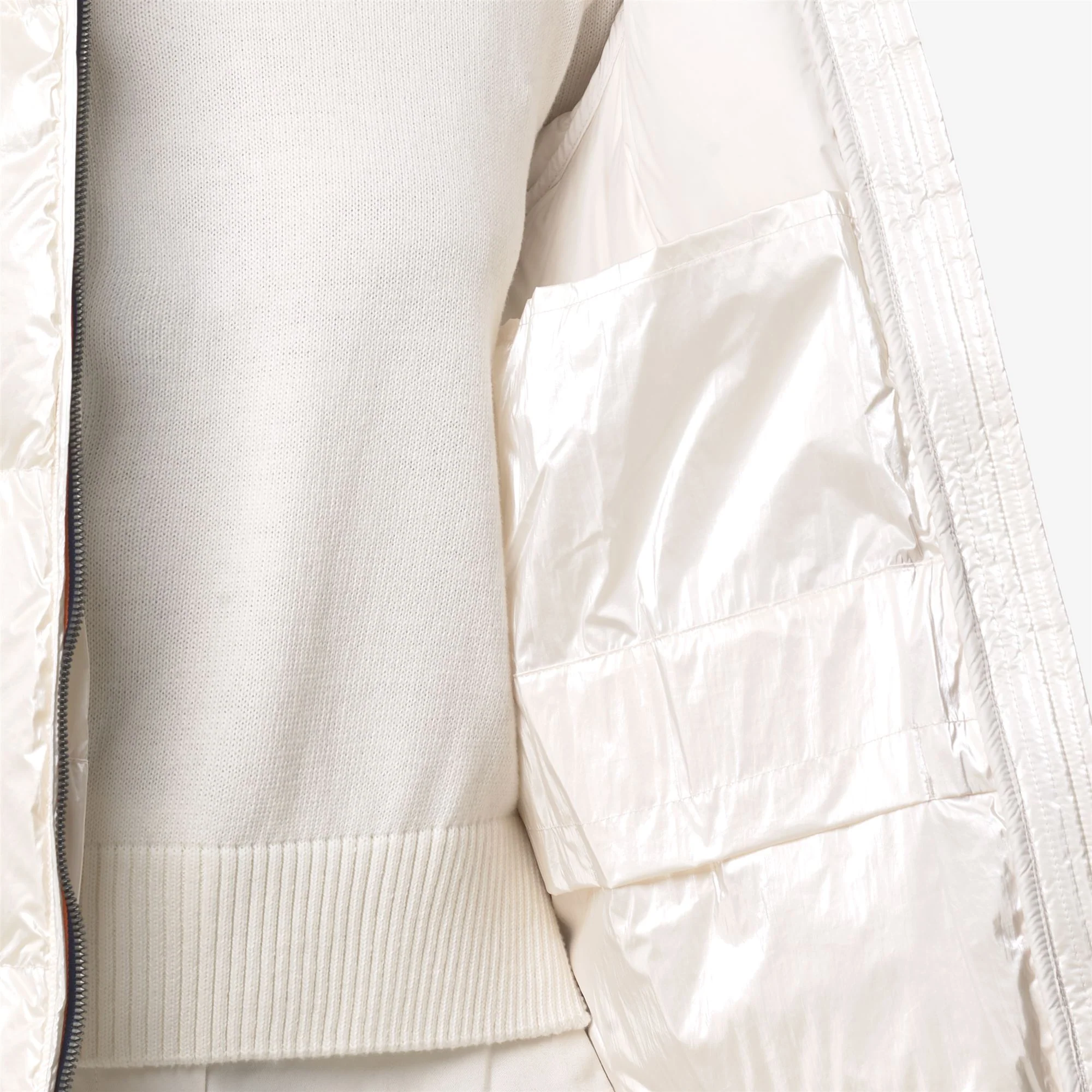 RUENNE THERMO PEARLY - Jackets - Long - Woman - WHITE GARDENIA COMBO - Image 3