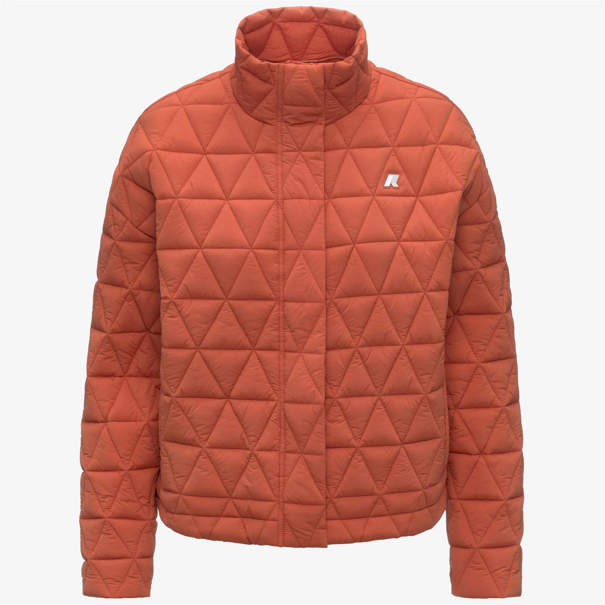SABRINA DIAMOND QUILTED WARM - Jackets - Short - Woman - ORANGE BROWNISH