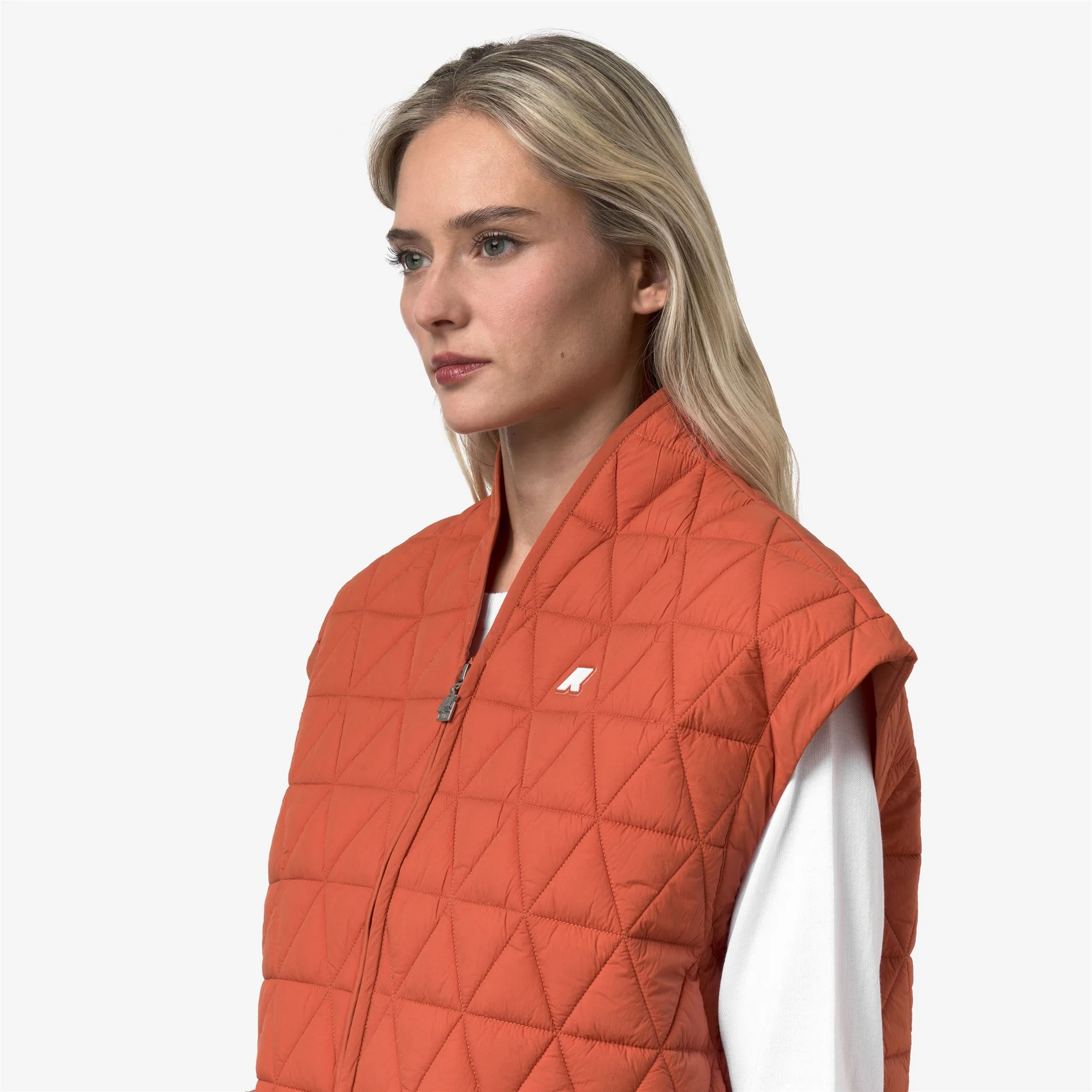 SALOIRE DIAMOND QUILTED WARM AF - Jackets - Short - Woman - ORANGE BROWNISH - Image 5
