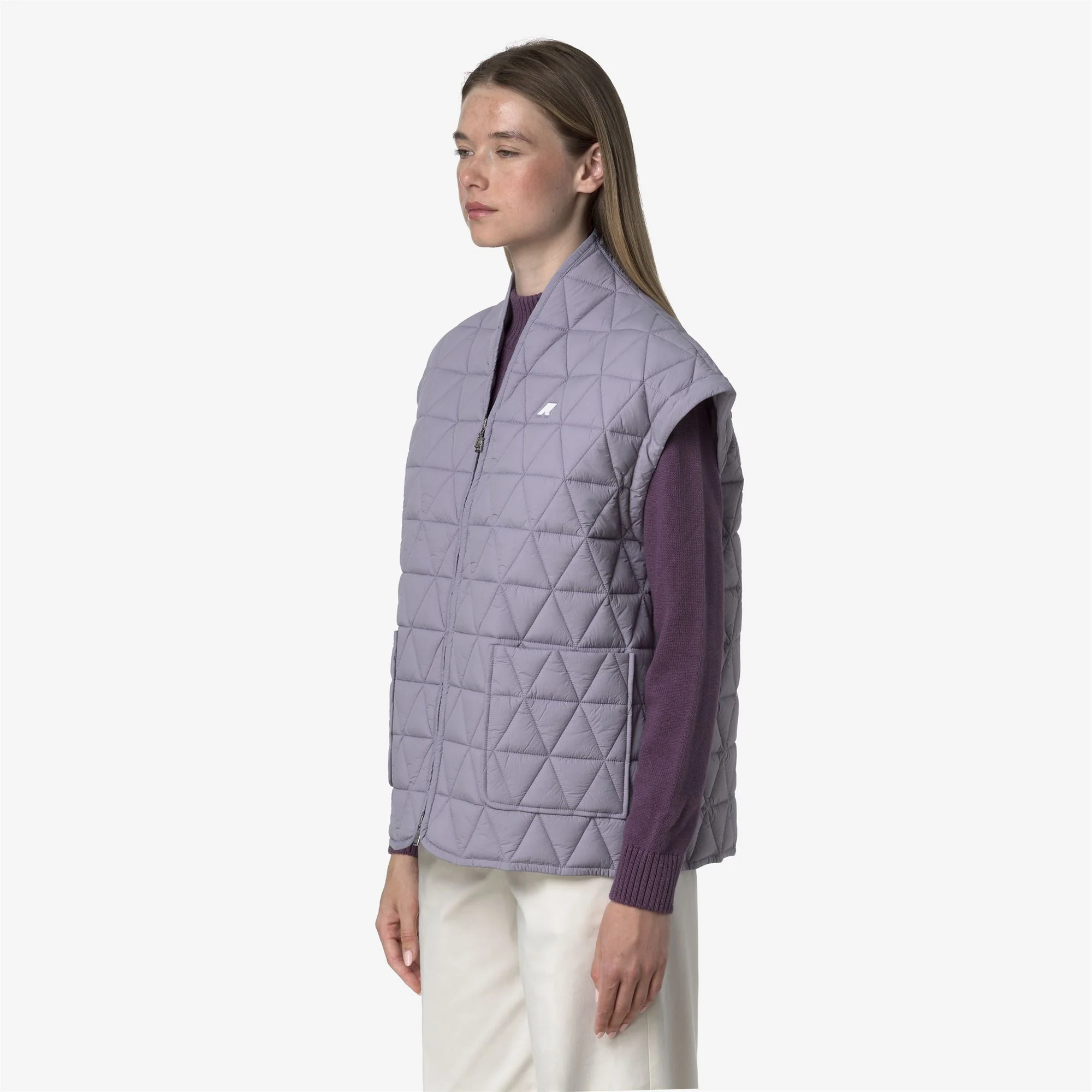 SALOIRE DIAMOND QUILTED WARM AF - Jackets - Short - Woman - VIOLET LAVENDER - Image 2