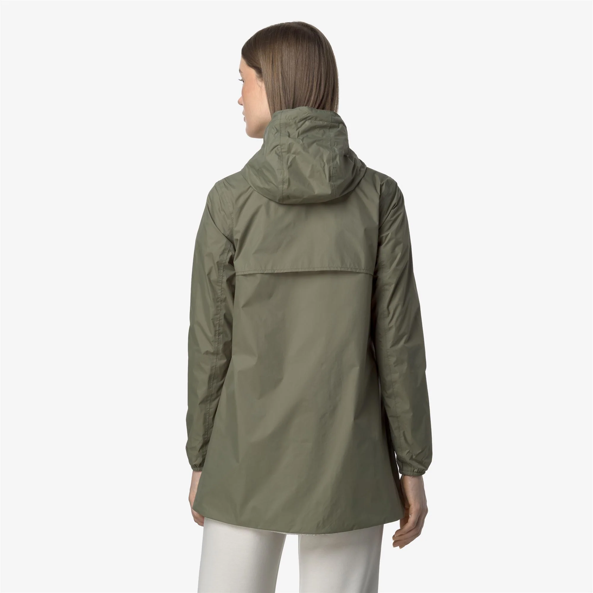 SOPHIE PLUS.2 REVERSIBLE - Jackets - Mid - Woman - GREEN LICHEN-BEIGE LT