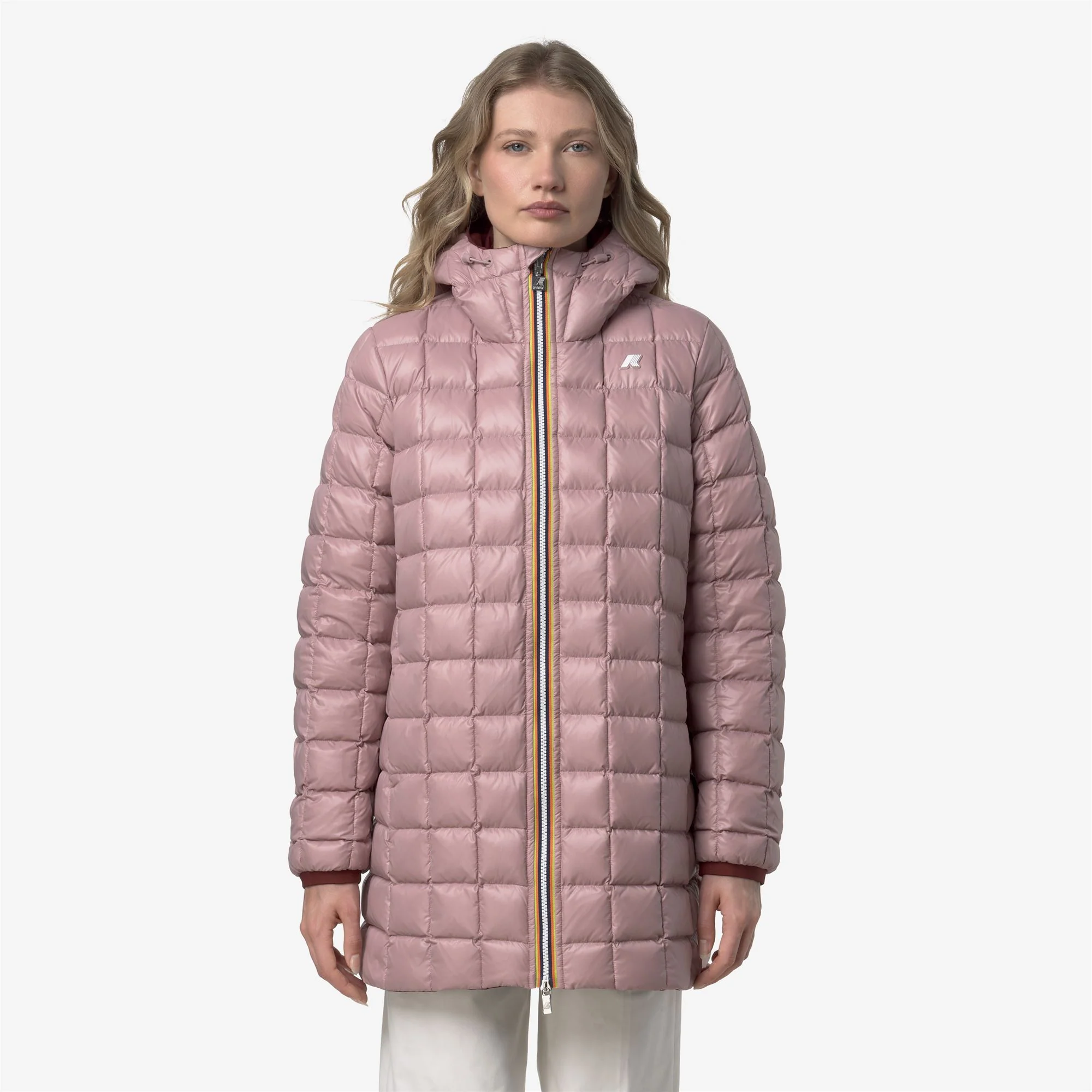 SOPHIE ST THERMO REVERSIBLE - Jackets - Mid - Woman - RED SYRAH-ROSE PINKISH - Image 2