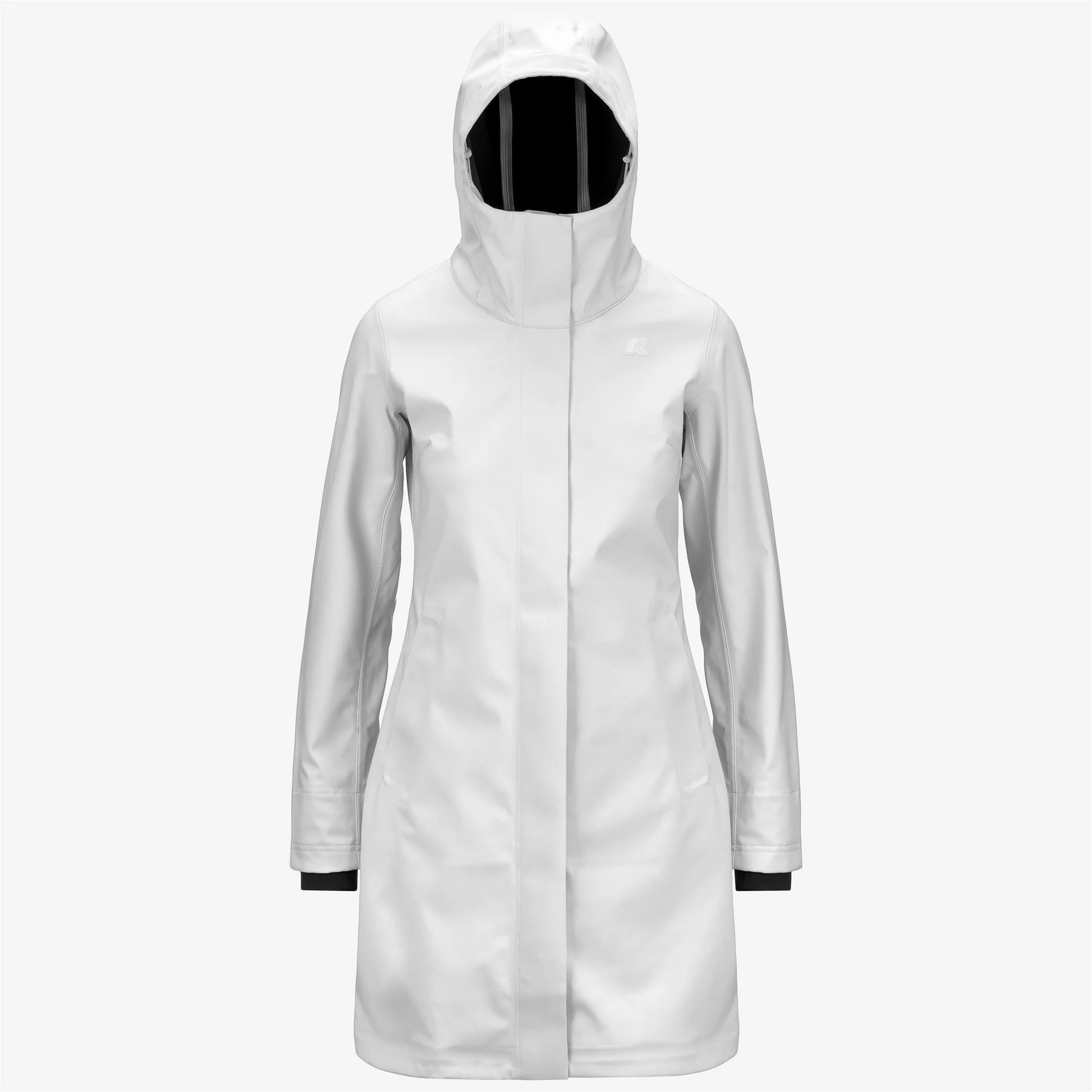 STEPHY BONDED - Jackets - 3/4 LENGTH - Woman - WHITE G-BLUE D - Image 3
