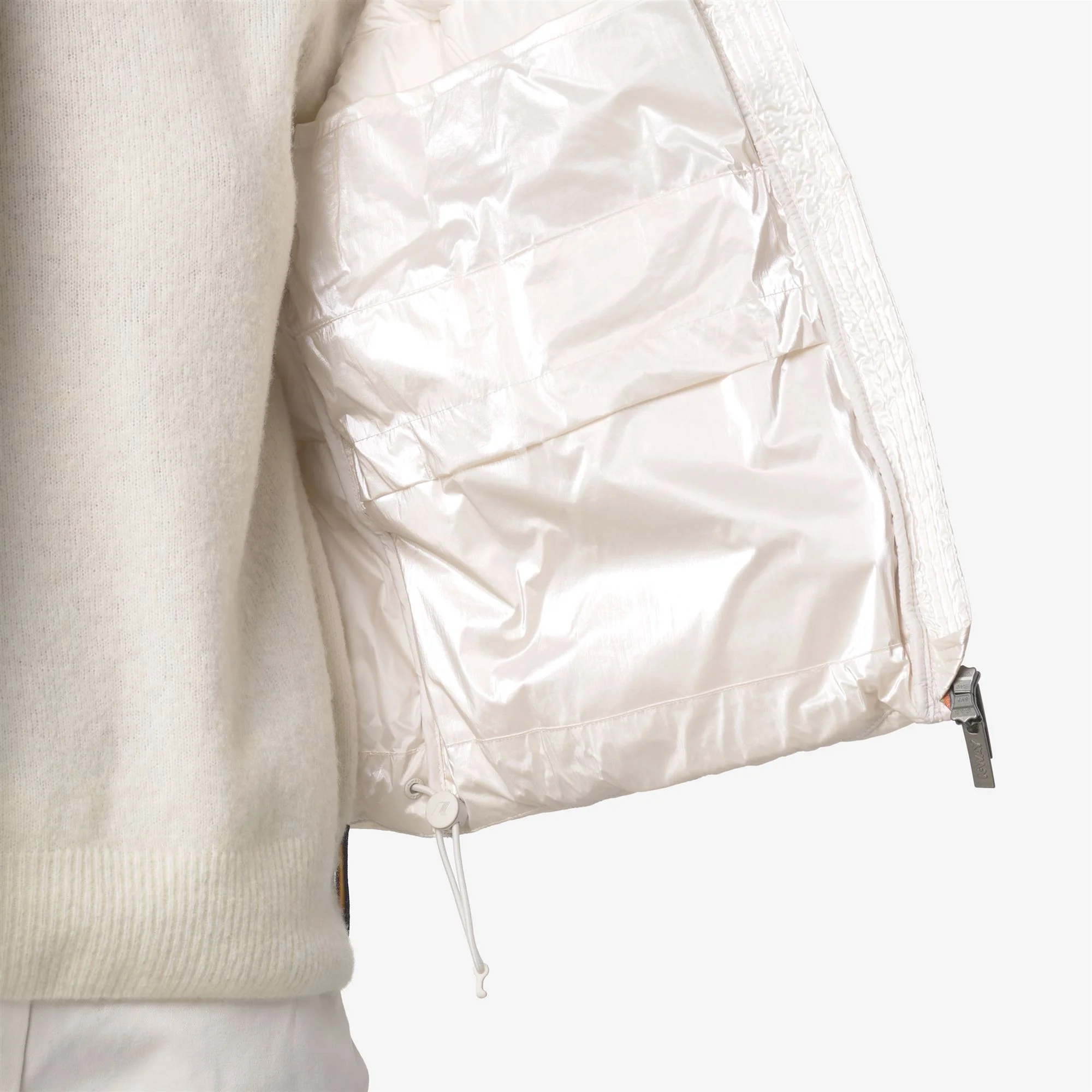 THILLE THERMO PEARLY - Jackets - Vest - Woman - WHITE GARDENIA COMBO - Image 3