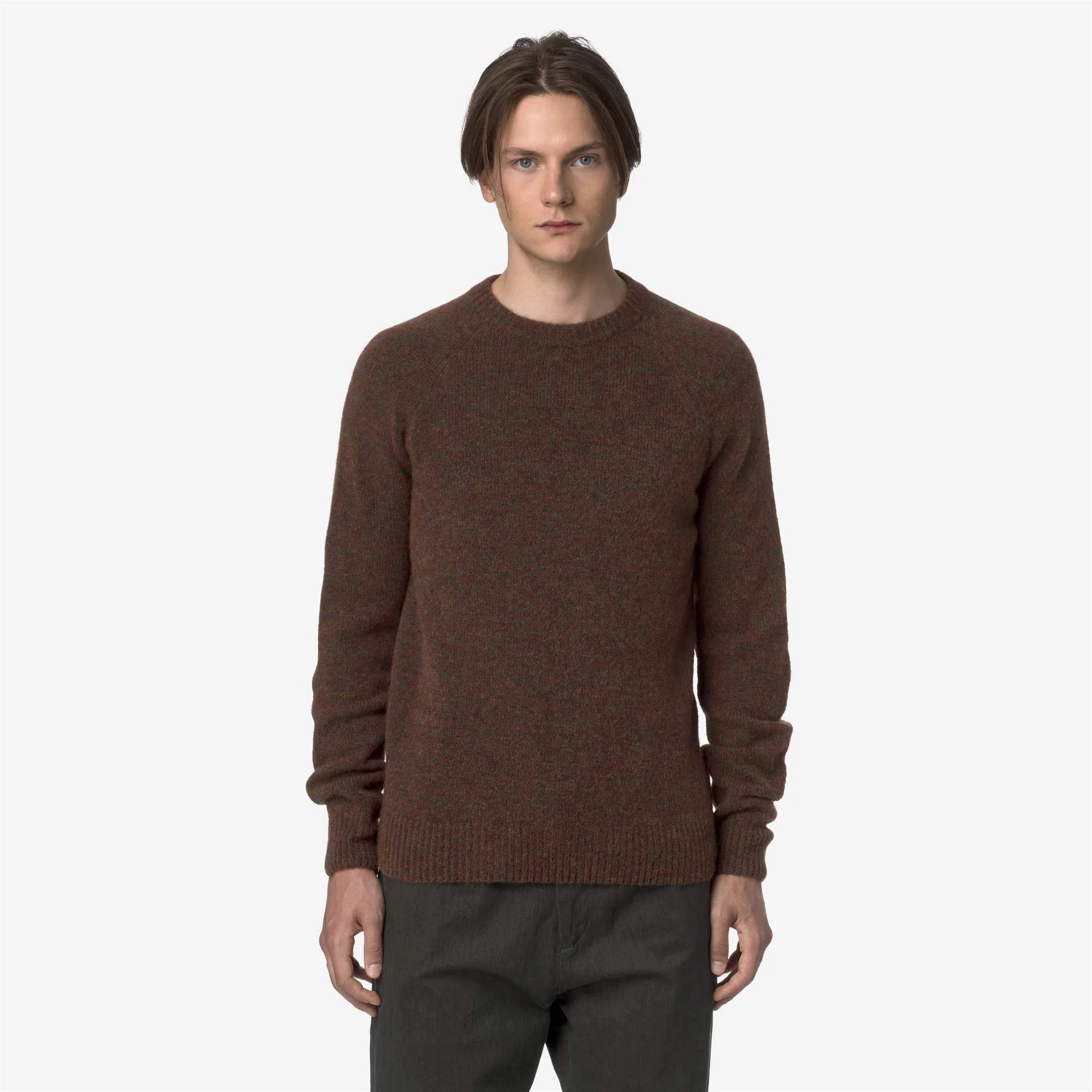 RENOULT - KNITWEAR - Pull Over - Man - BROWN COFFEE MIX - Image 3