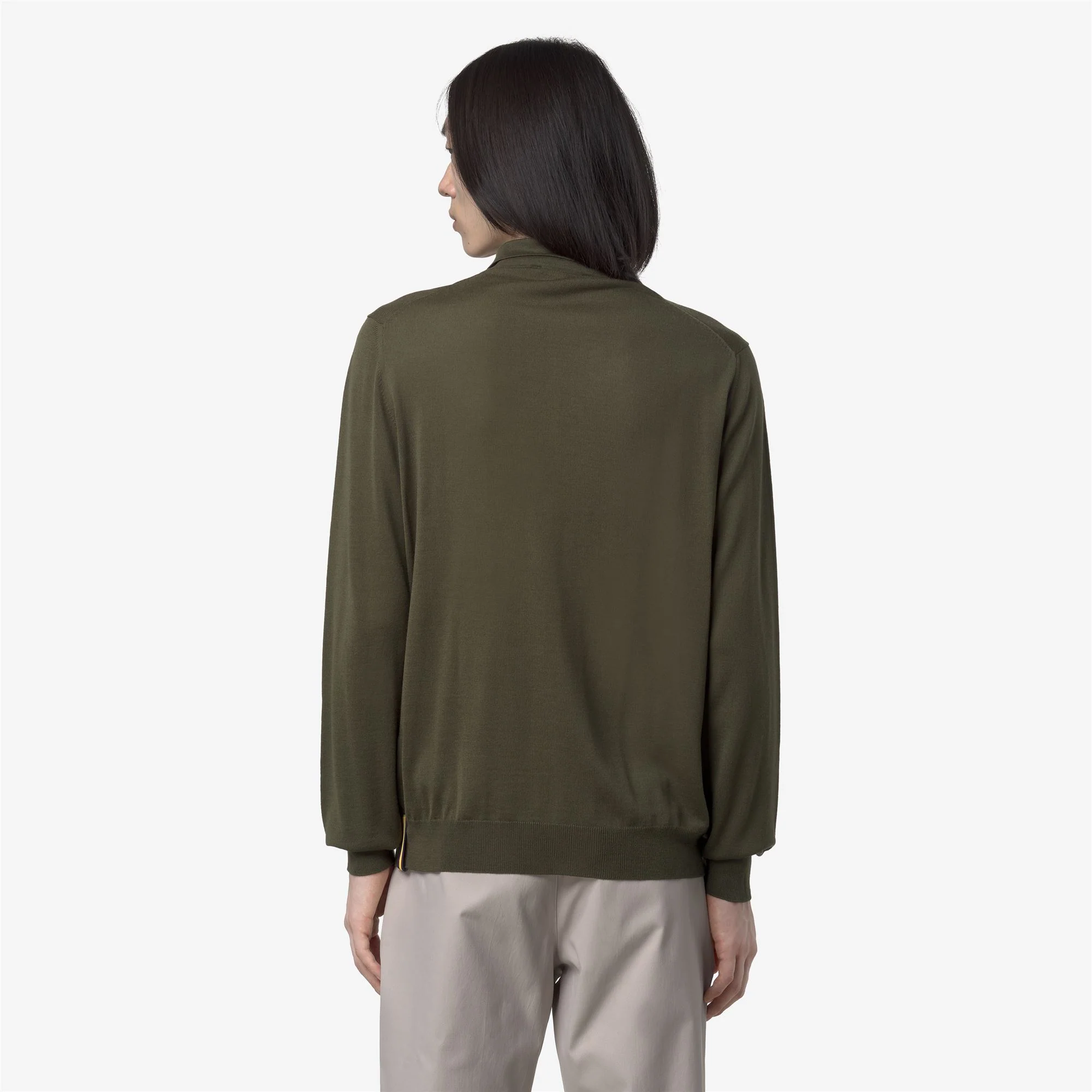 REY WOOL MERINO BLEND - KNITWEAR - Pull  Over - Man - GREEN WINTER - Image 4