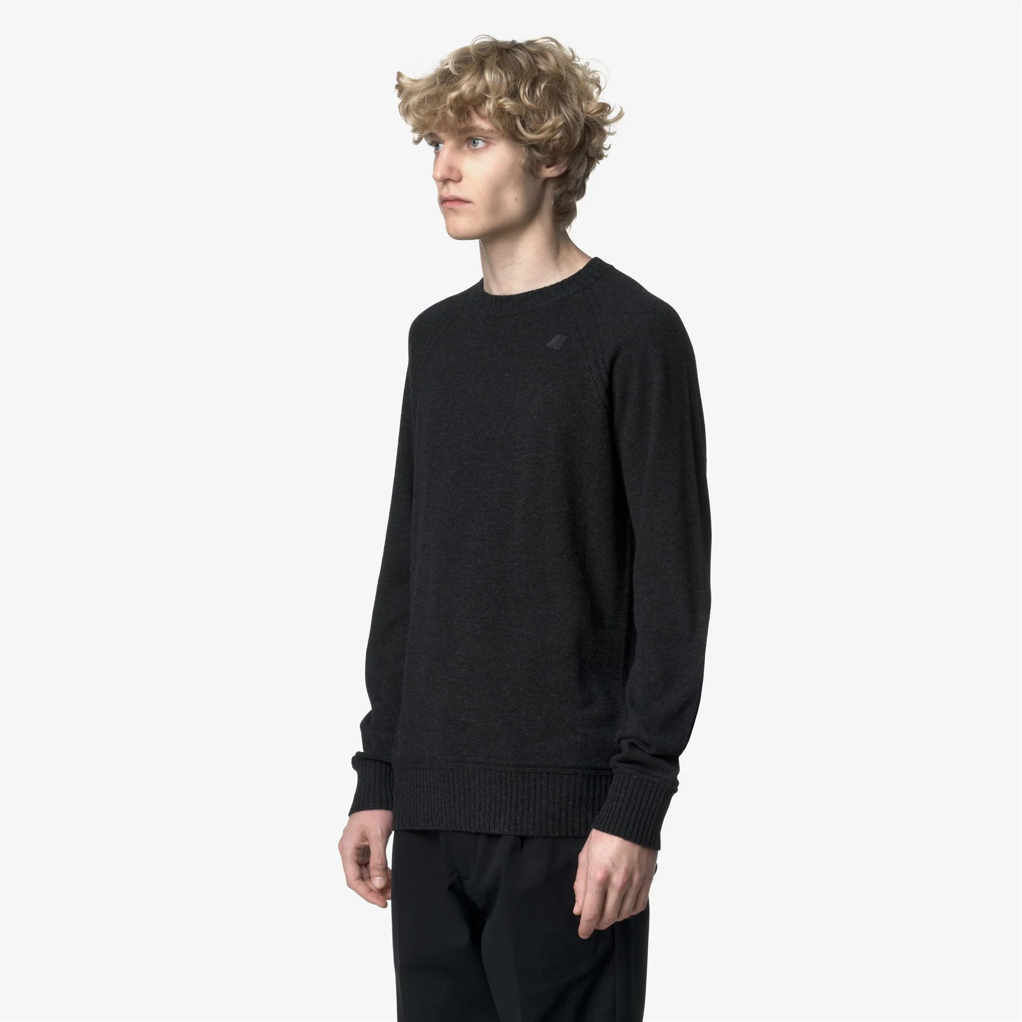 SEBAS WOOL CASHMERE - KNITWEAR - Pull Over - Man - CARBON MEL - Image 3