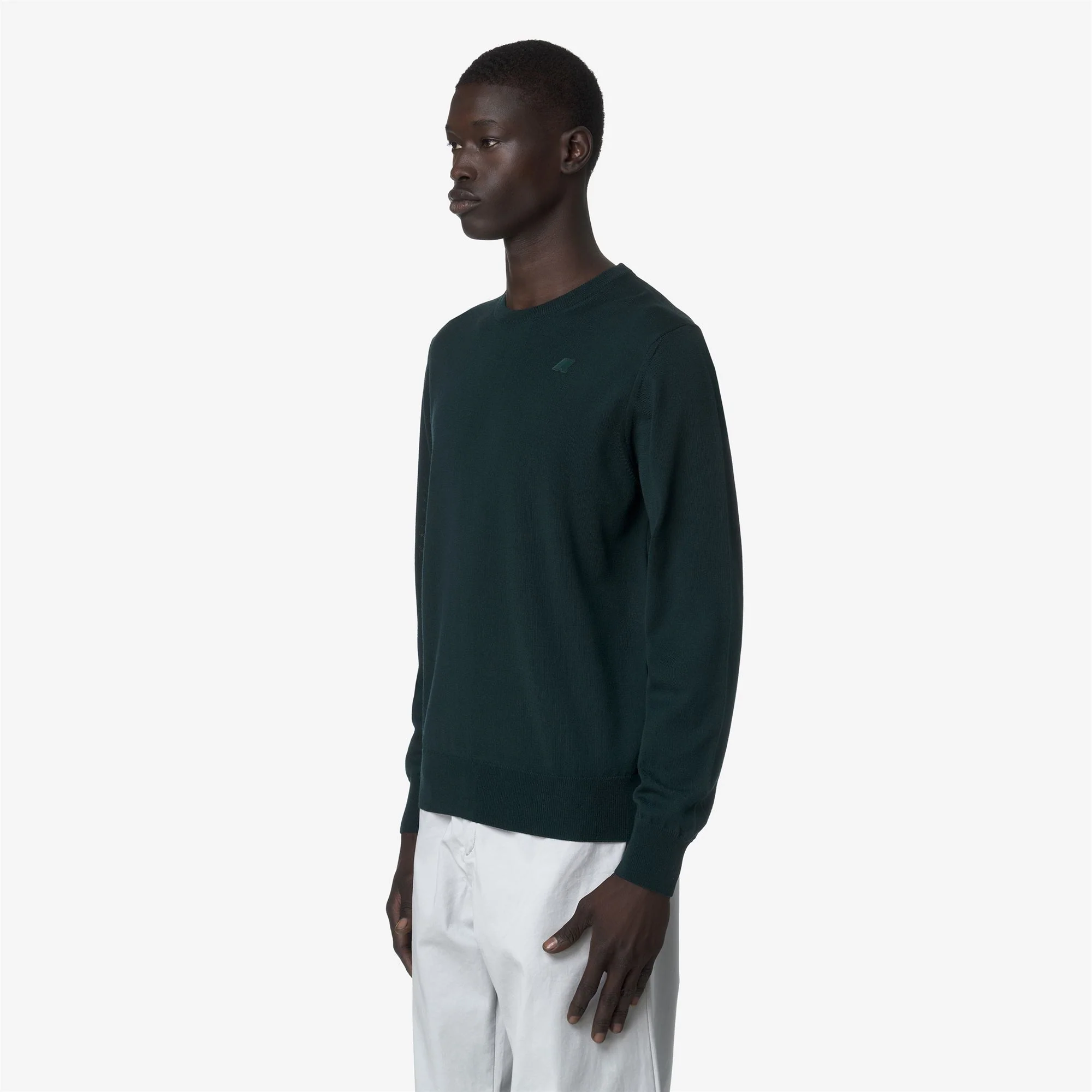SEBASTIEN MERINO - KNITWEAR - Pull Over - Man - GREEN PONDEROSA - Image 5