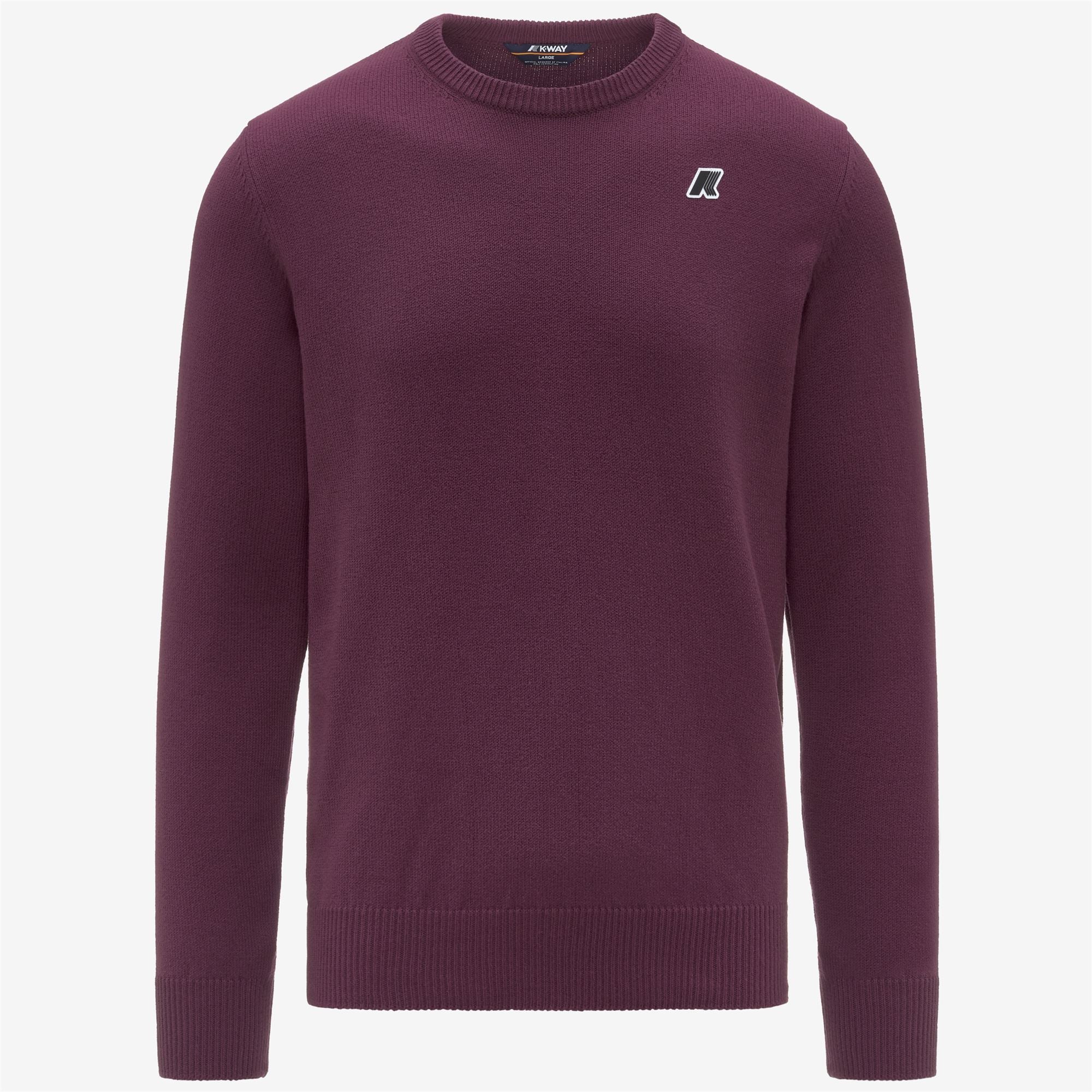 SEBASTIEN MIX COTTON GOLF - KNITWEAR - Pull Over - Man - VIOLET MAUVE WINE - Image 2