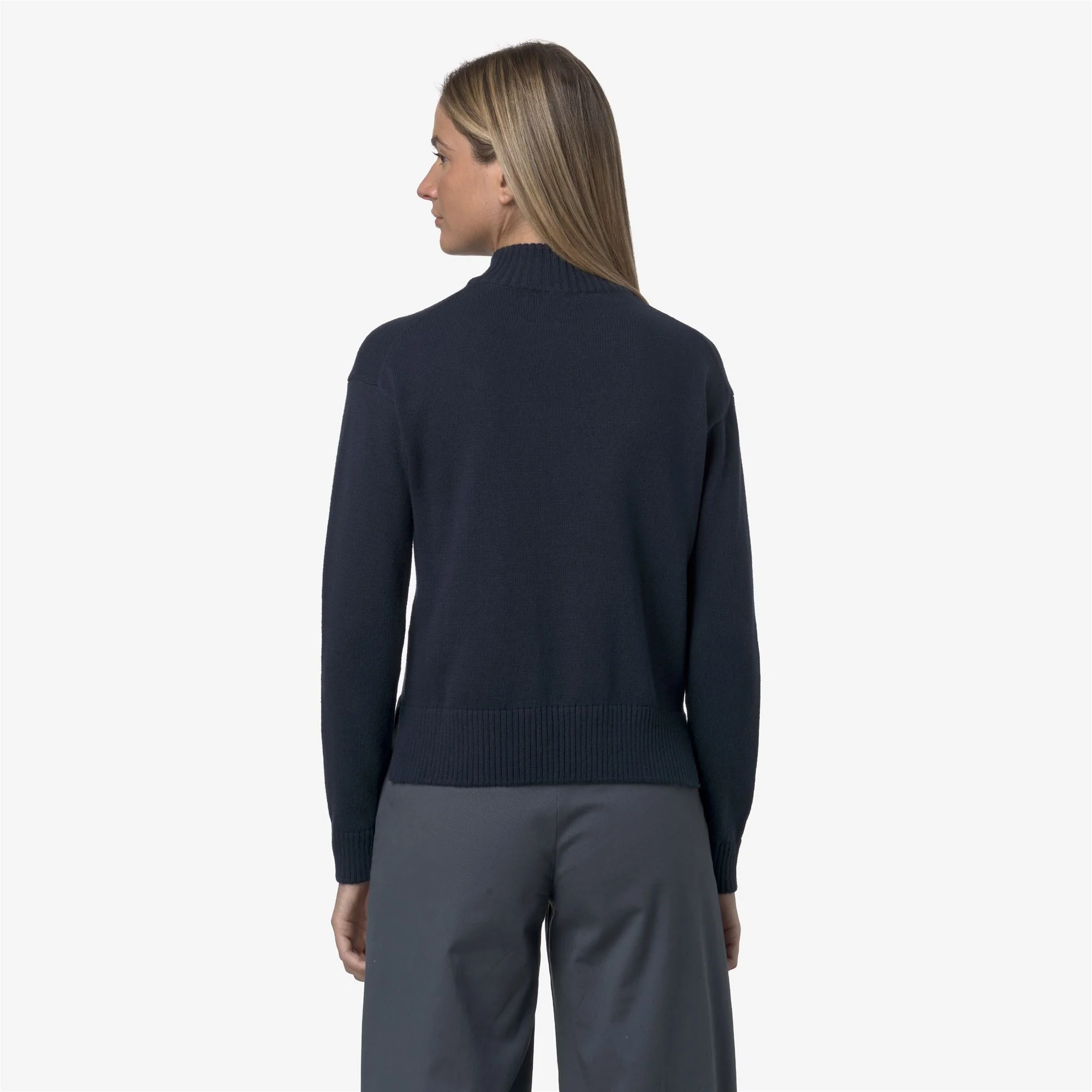 AGATA COTTON CASHMERE - KNITWEAR - Pull Over - Woman - BLUE DRESS - Image 5