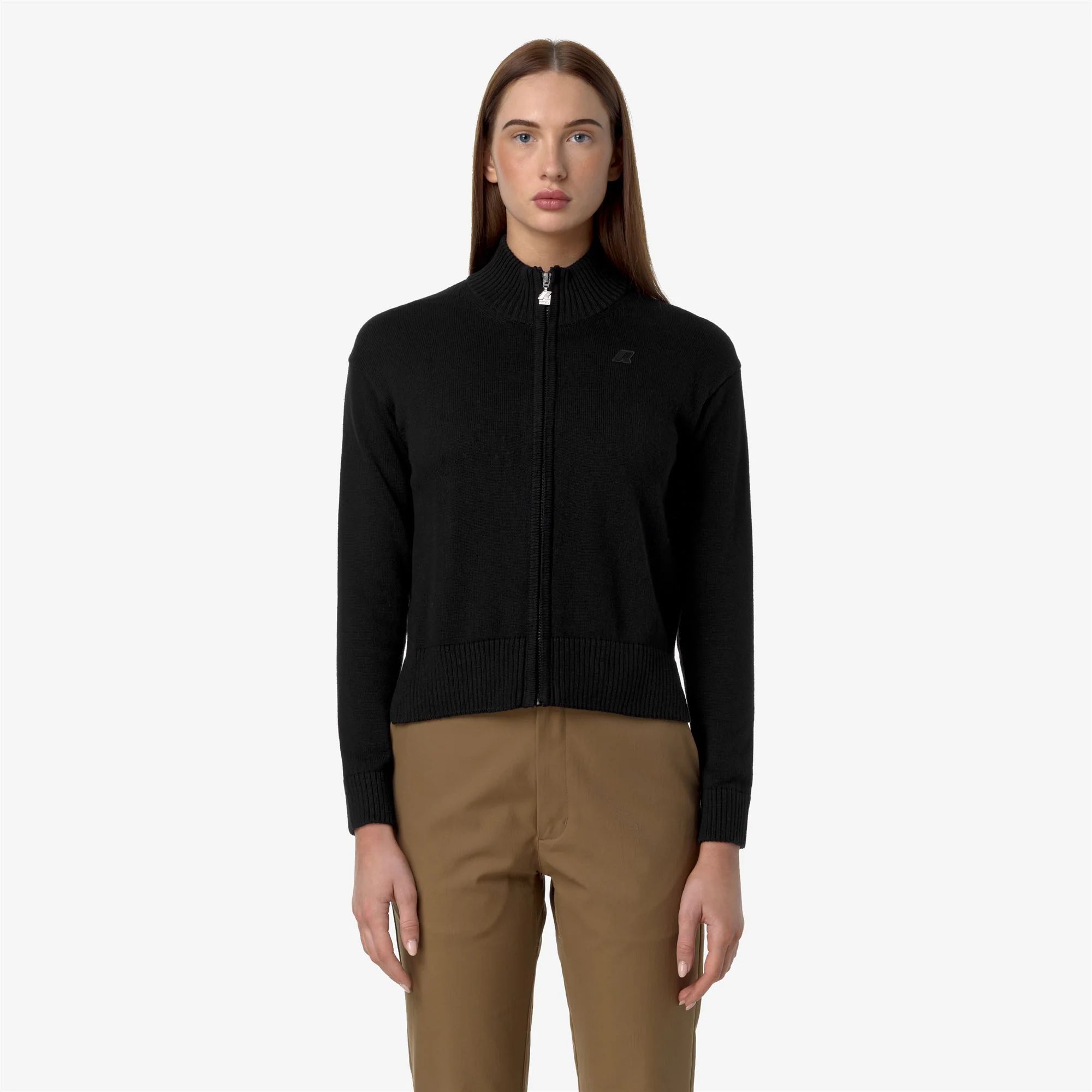 BETINNE COTTON CASHMERE - KNITWEAR - Jacket - Woman - BLACK PURE - Image 4