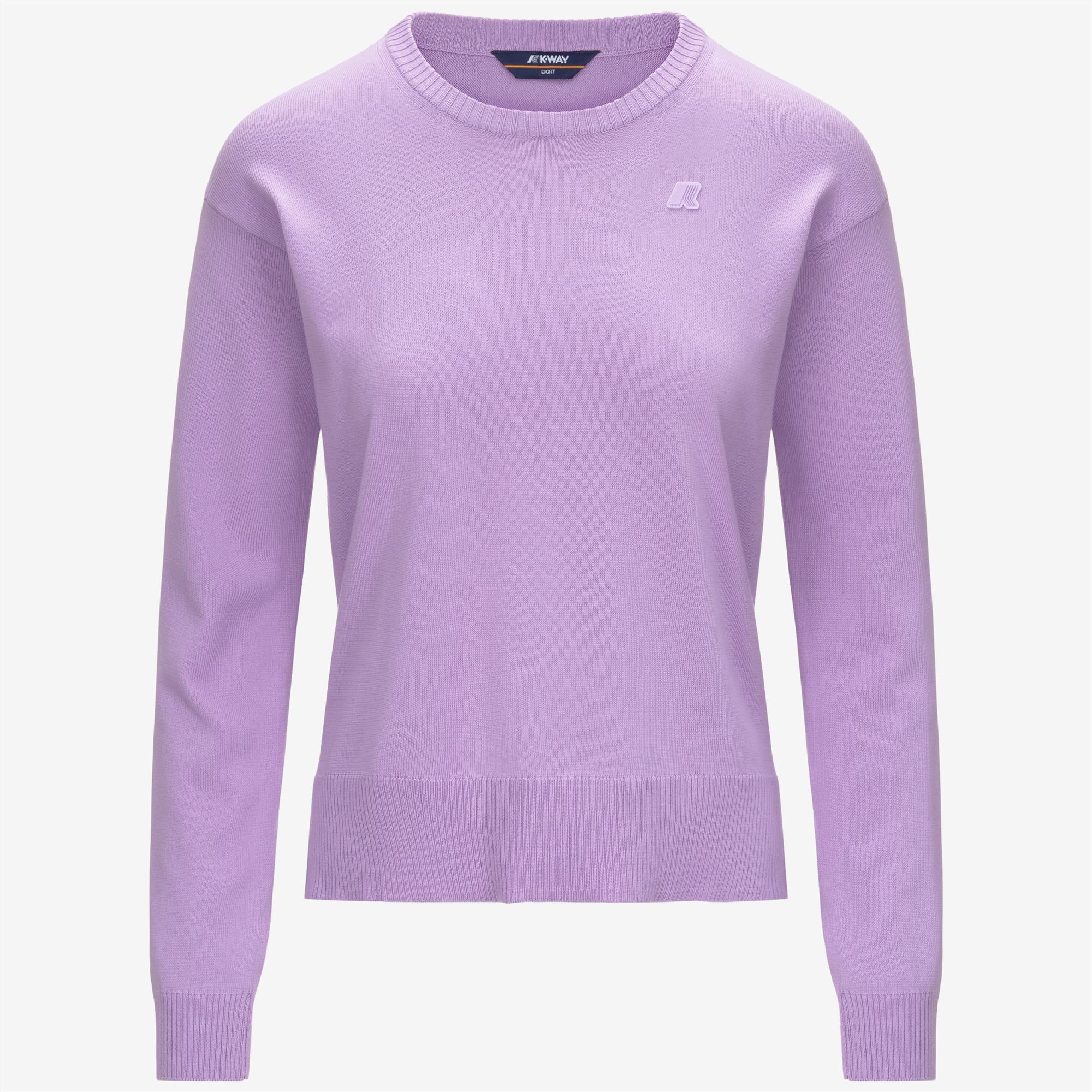 DOMITINE COTTON PS - KNITWEAR - Pull Over - Woman - VIOLET LILAS