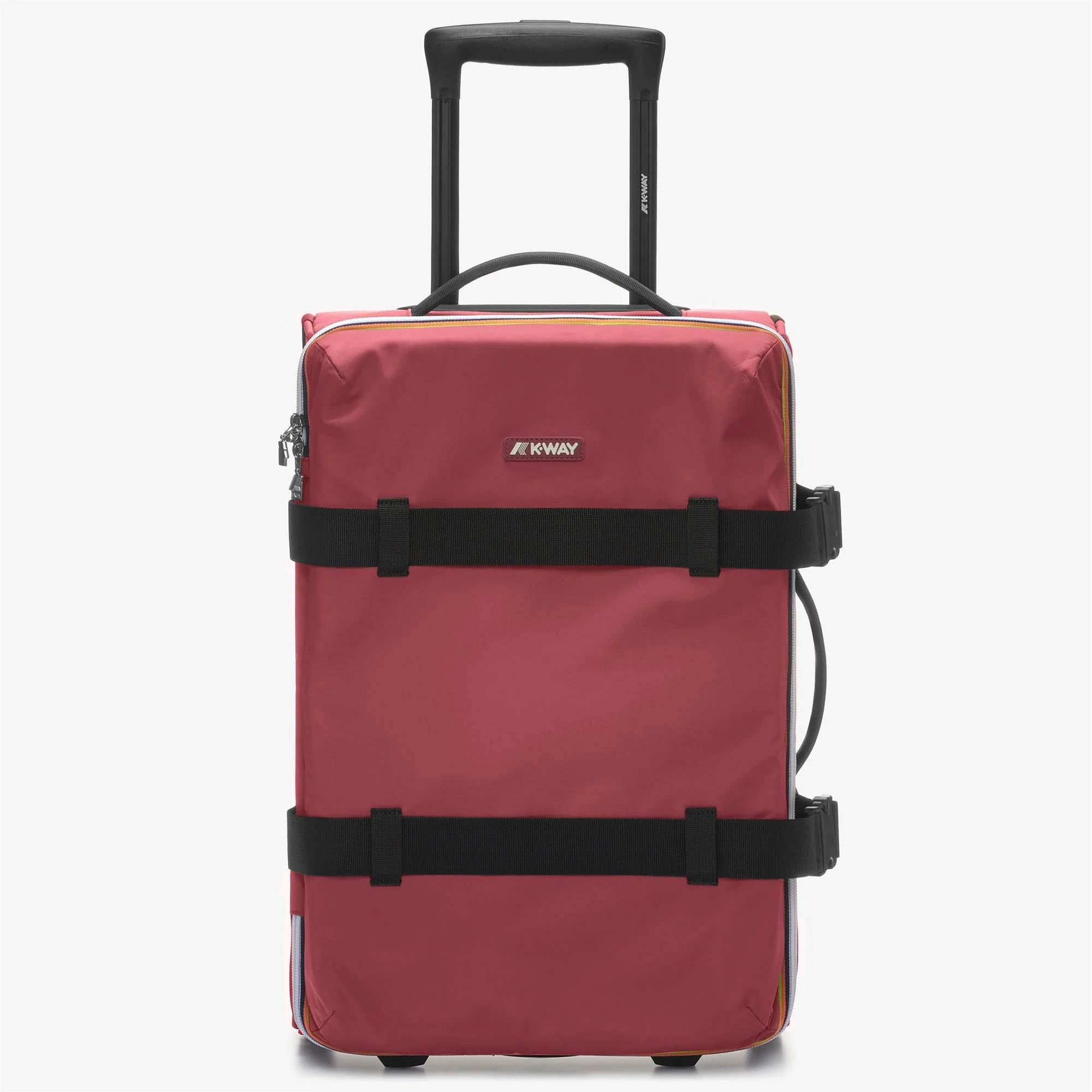 BLOSSAC S - Luggage Bags - Trolley - Unisex - RED BROWNISH-BLACK PURE - Image 2