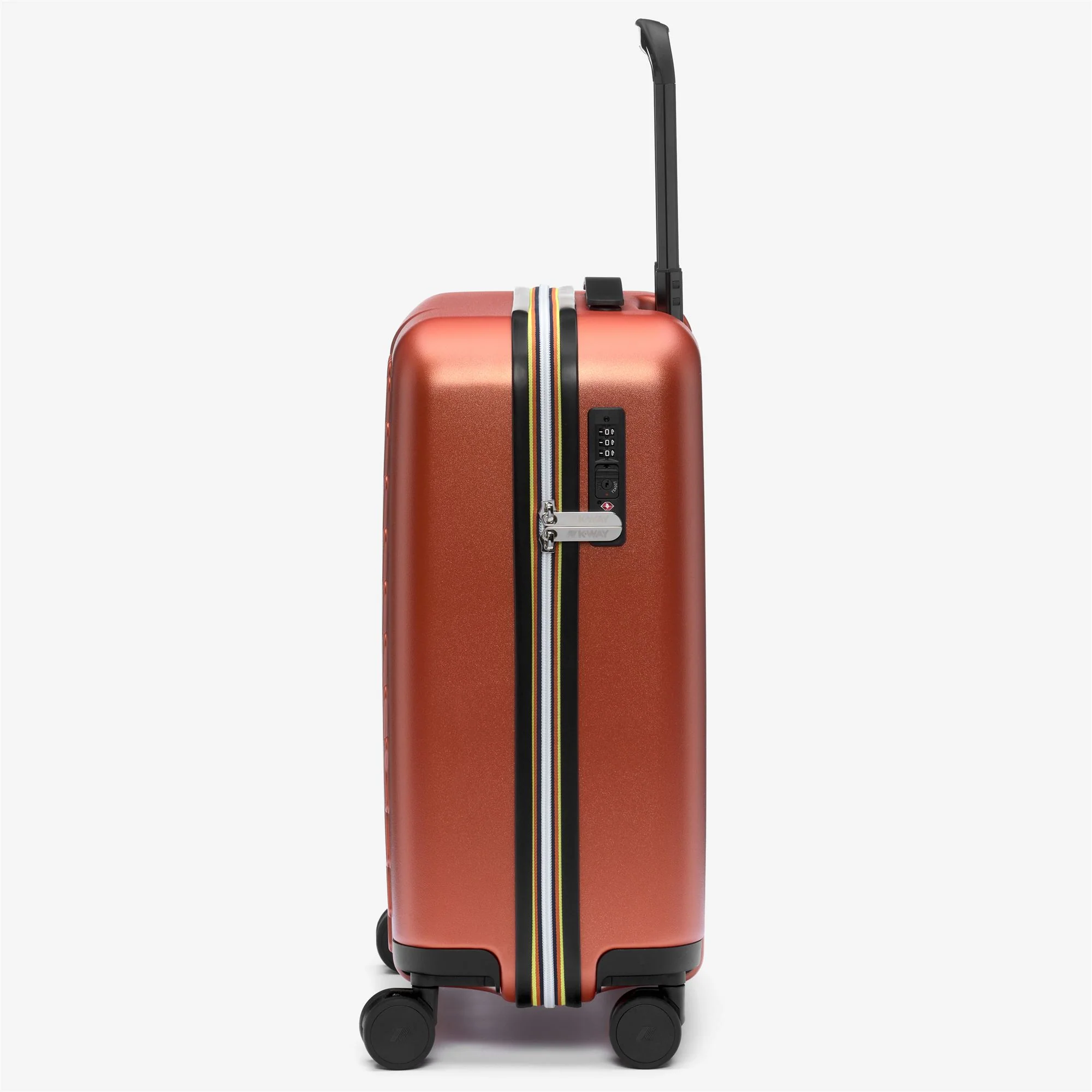 EUDOXIE LOGO - Luggage Bags - Trolley - Unisex - ORANGE BROWNISH