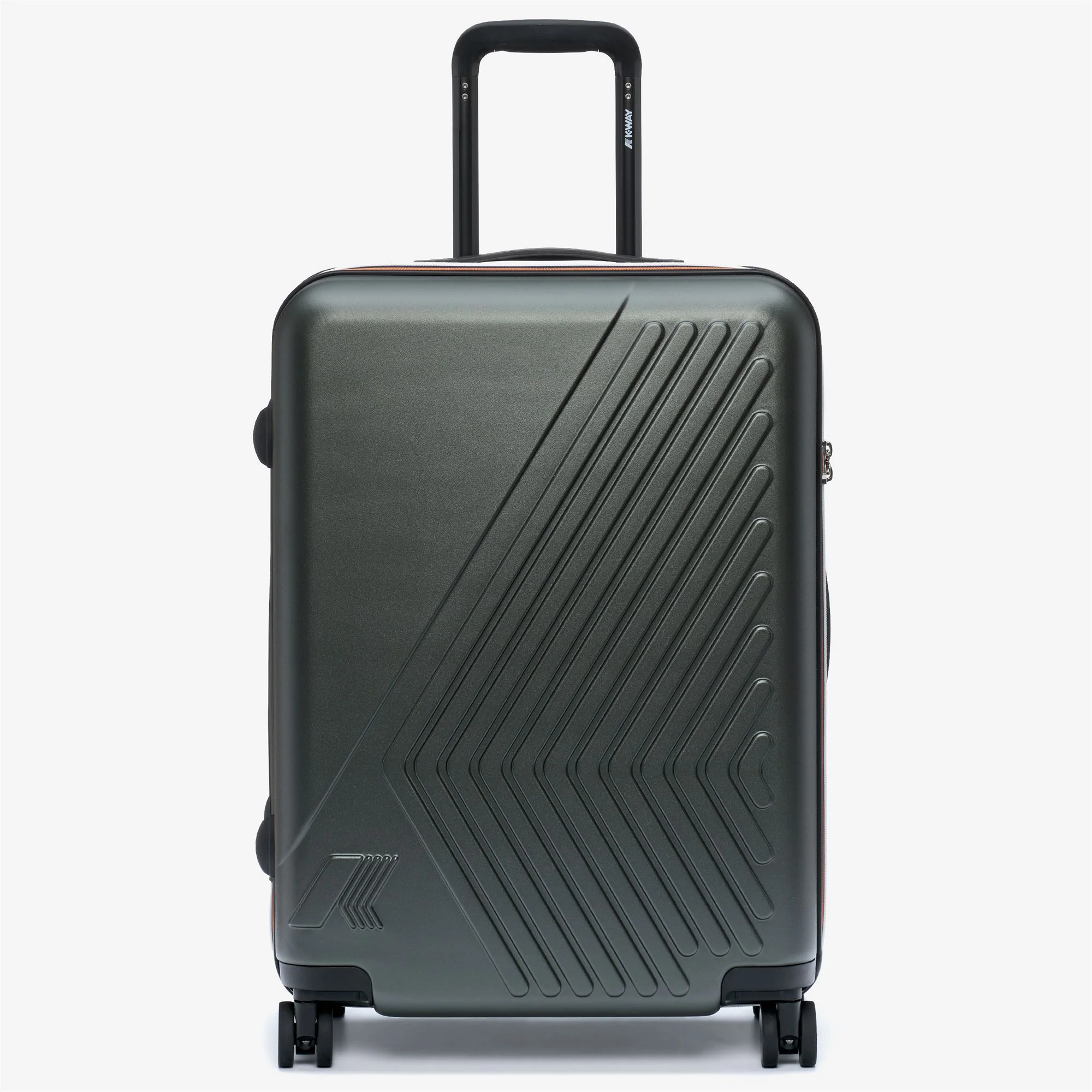 EUDOXIEUR LOGO - Luggage Bags - Trolley - Unisex - GREEN BLACKISH