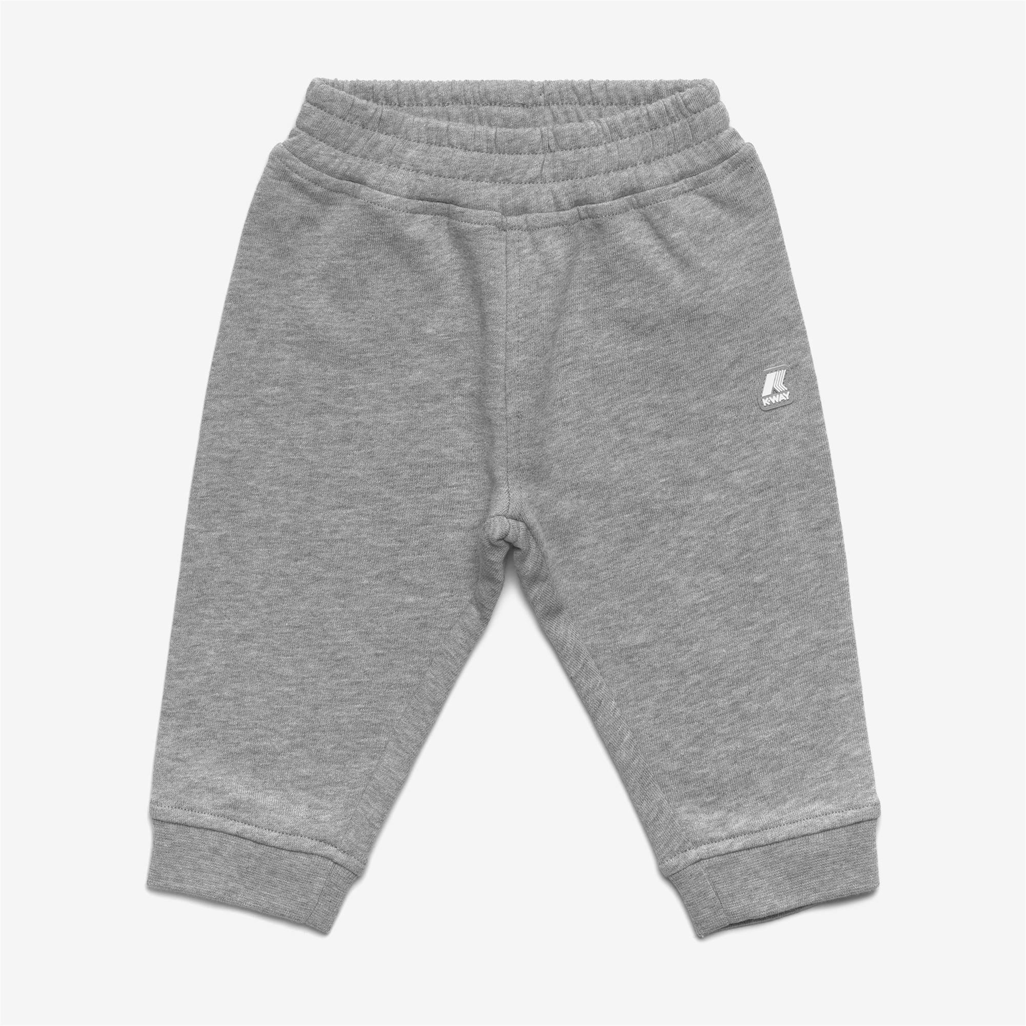 E. MICK FLEECE - Pants - Sport Trousers - Kid unisex - GREY MEL