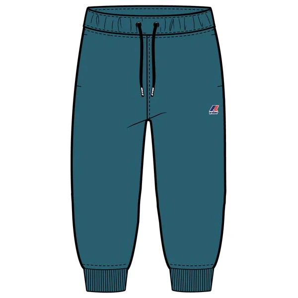 P. LE VRAI BISHOP HV POLY CO - Pants - Sport Trousers - Kid unisex - GREEN PETROL