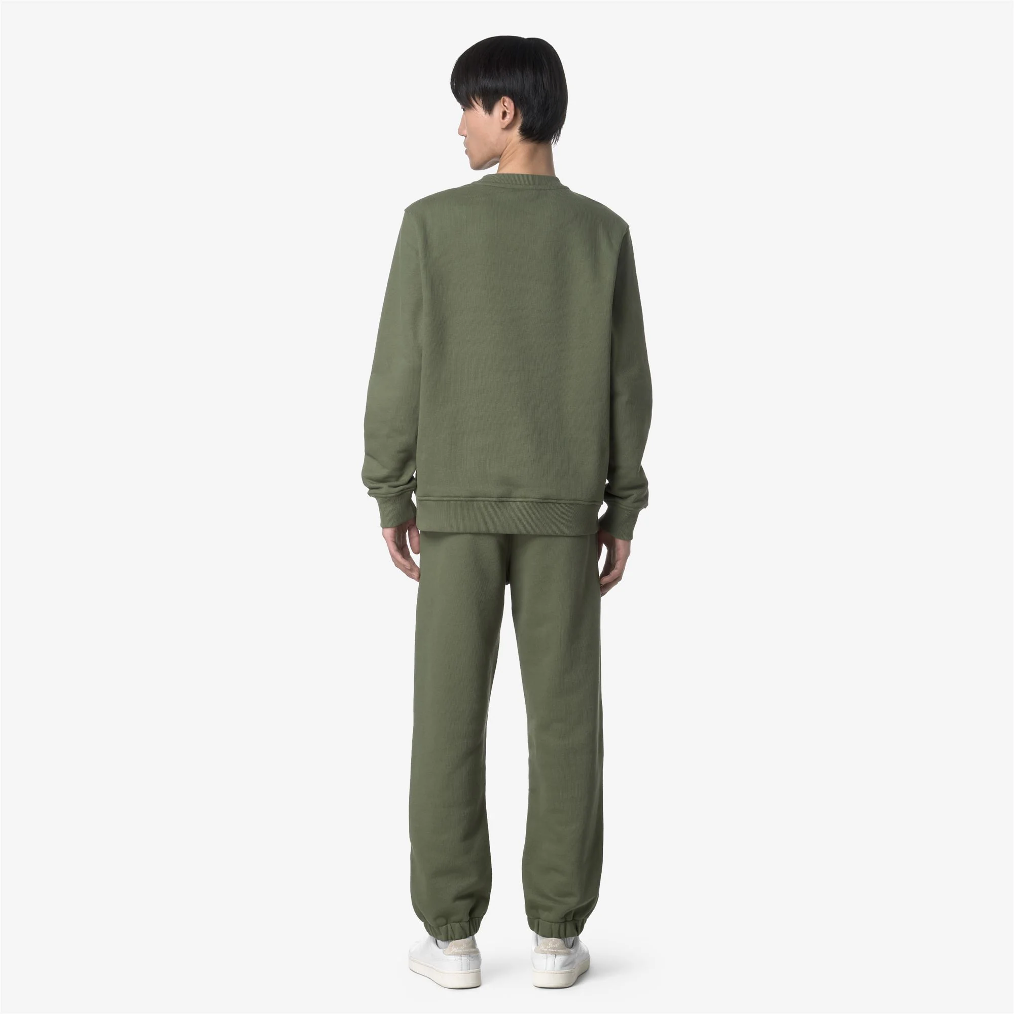 MICKYEL FRENCH TERRY - Pants - Sport Trousers - Man - GREEN LICHEN - Image 3