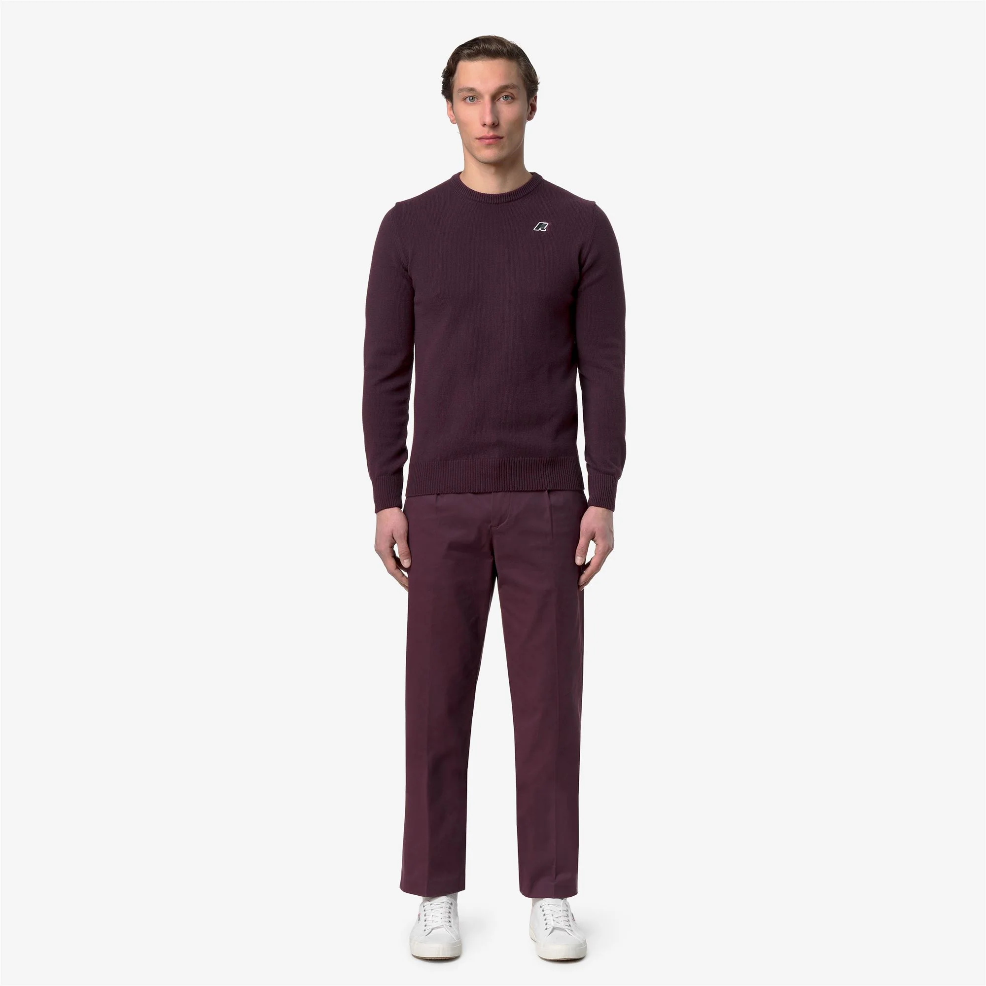 RALPH TWILL TECH PEACH GOLF - Pants - CHINO - Man - VIOLET MAUVE WINE