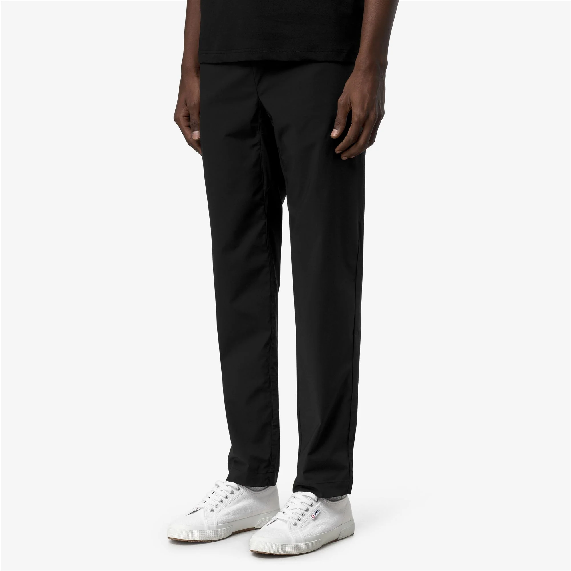 MERAGER TRAVEL - Pants - Sport Trousers - Unisex - BLACK PURE