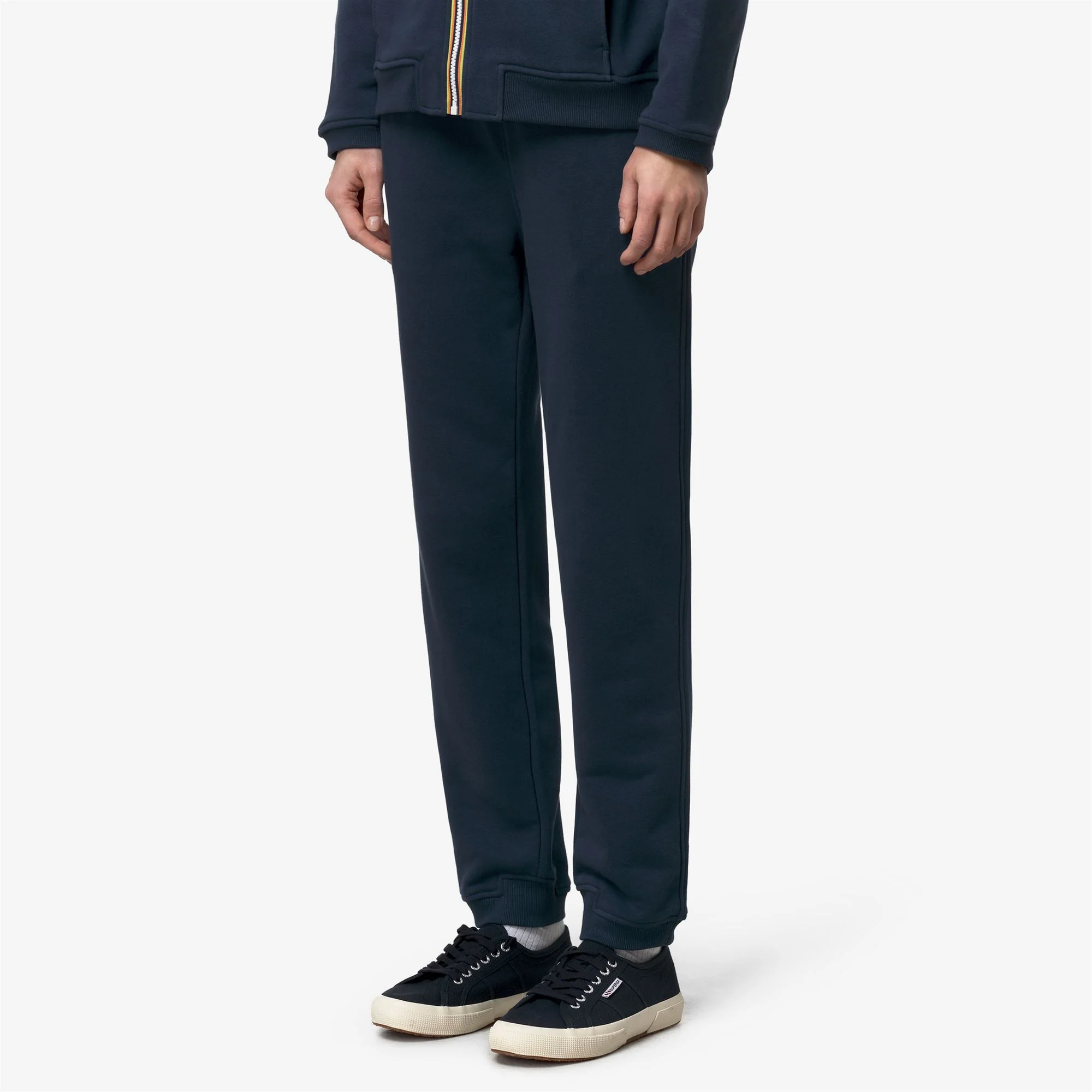 PHILBERT POLY COTTON - Pants - Sport Trousers - Unisex - BLUE INSIGNIA