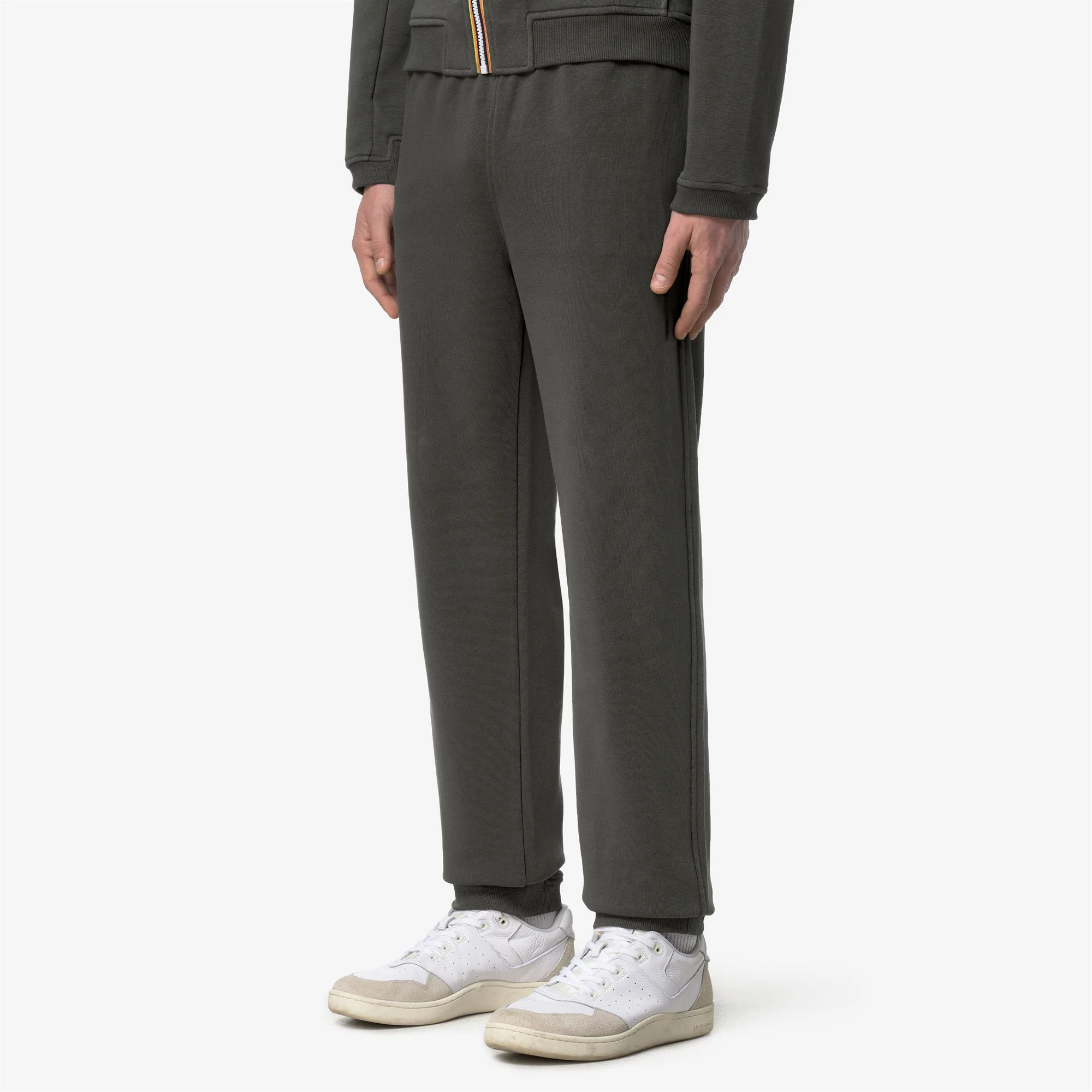 PHILBERT POLY COTTON - Pants - Sport Trousers - Unisex - GREEN BLACKISH - Image 5