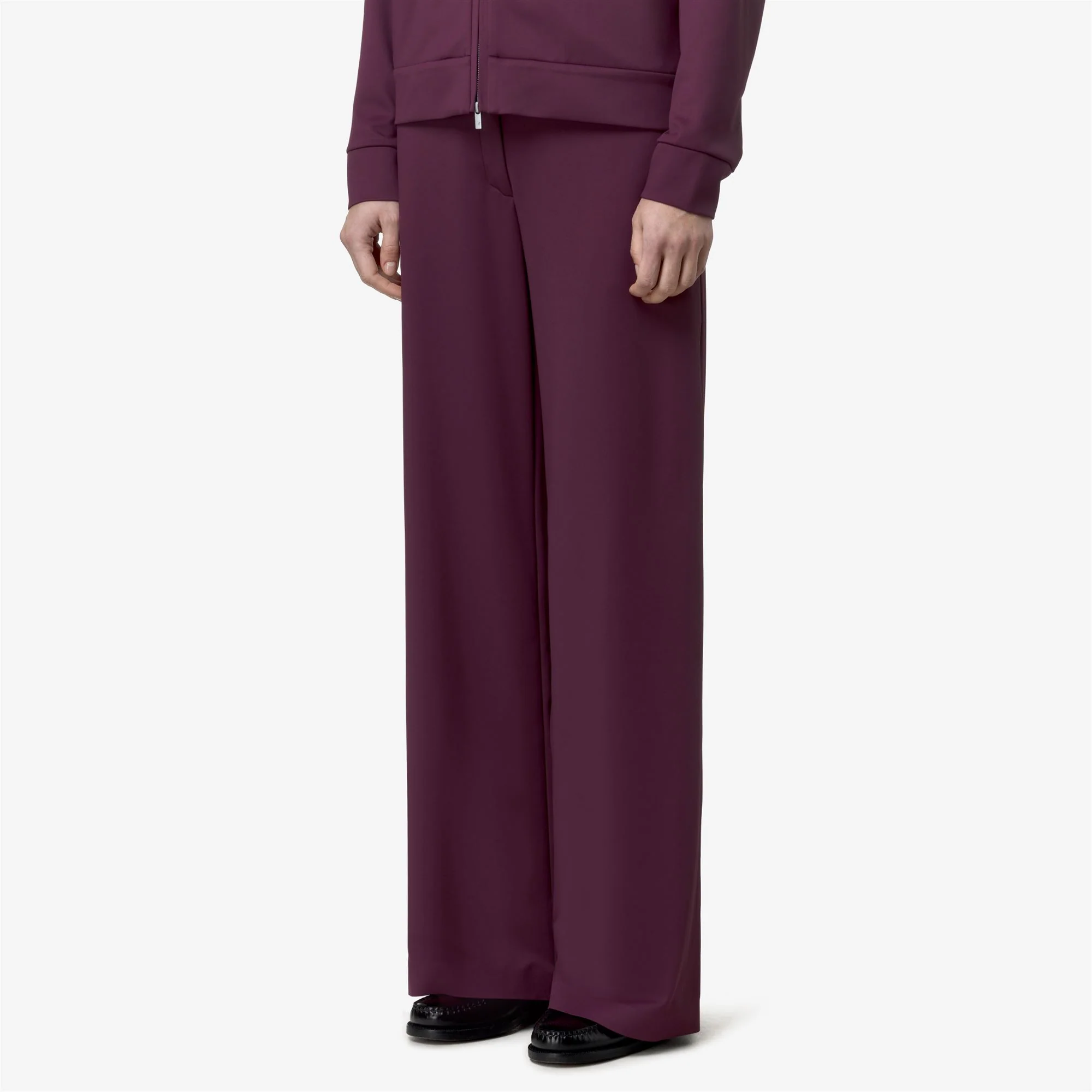 JALLE SL SPACER - Pants - Sport Trousers - Woman - VIOLET MAUVE WINE