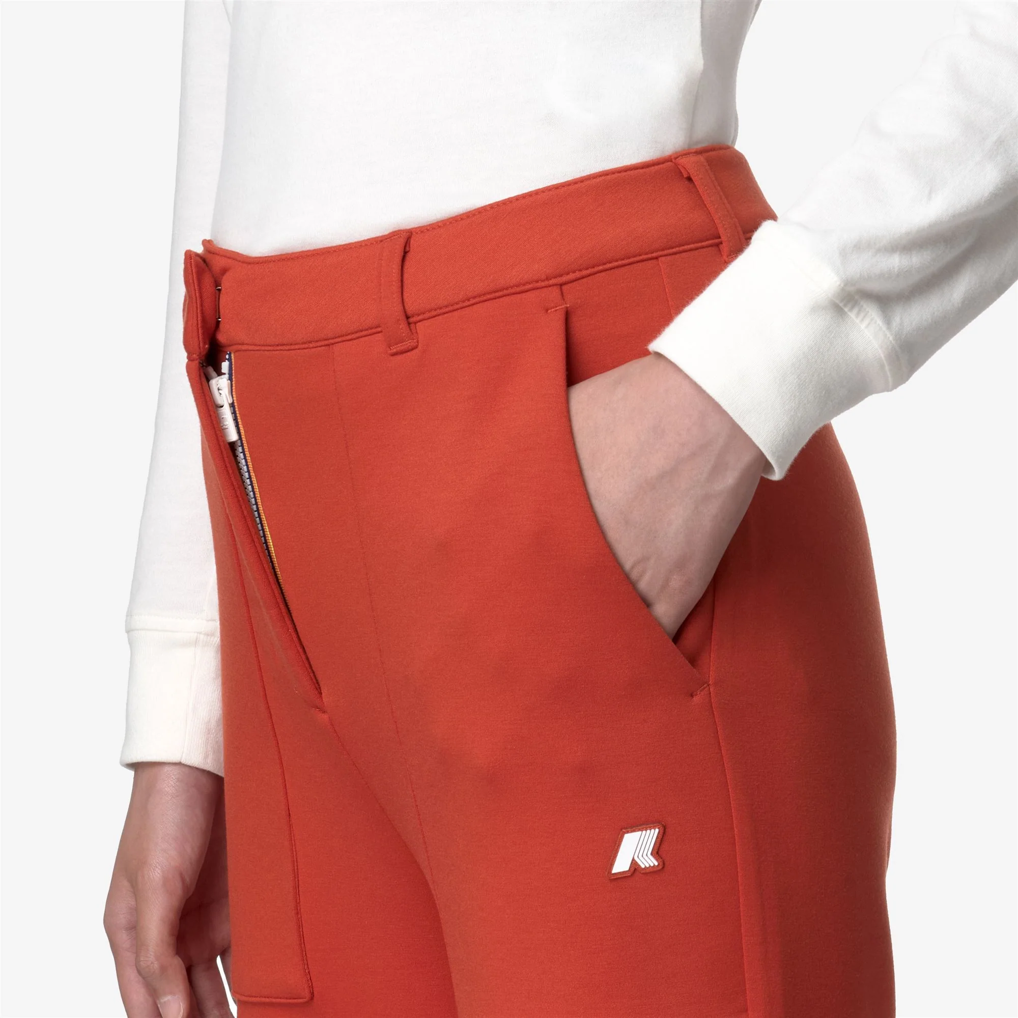 JANINNE LIGHT SPACER - Pants - Sport Trousers - Woman - RED POMPEIAN - Image 4