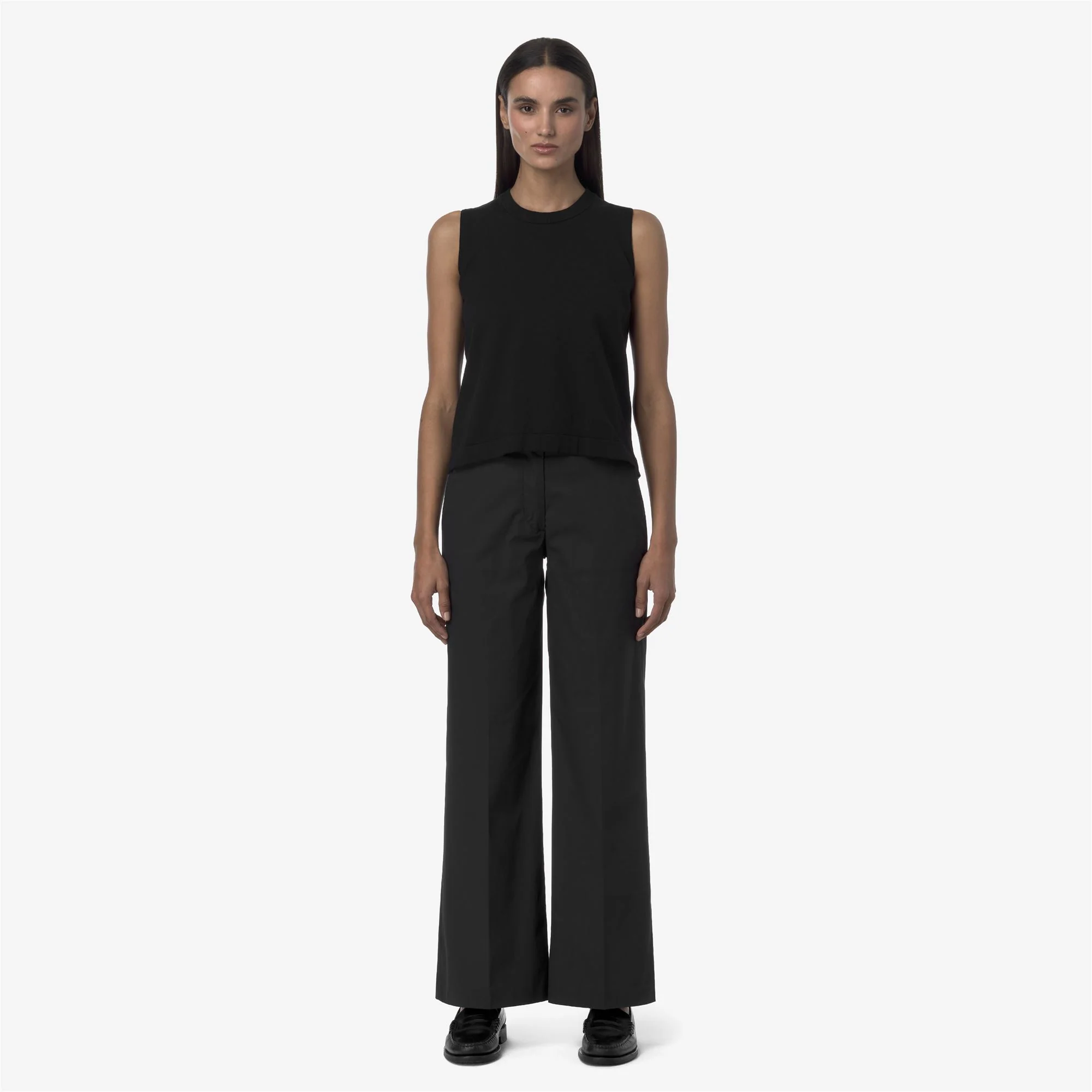 TYA TWILL TECH - Pants - CHINO - Woman - BLACK PURE - Image 2