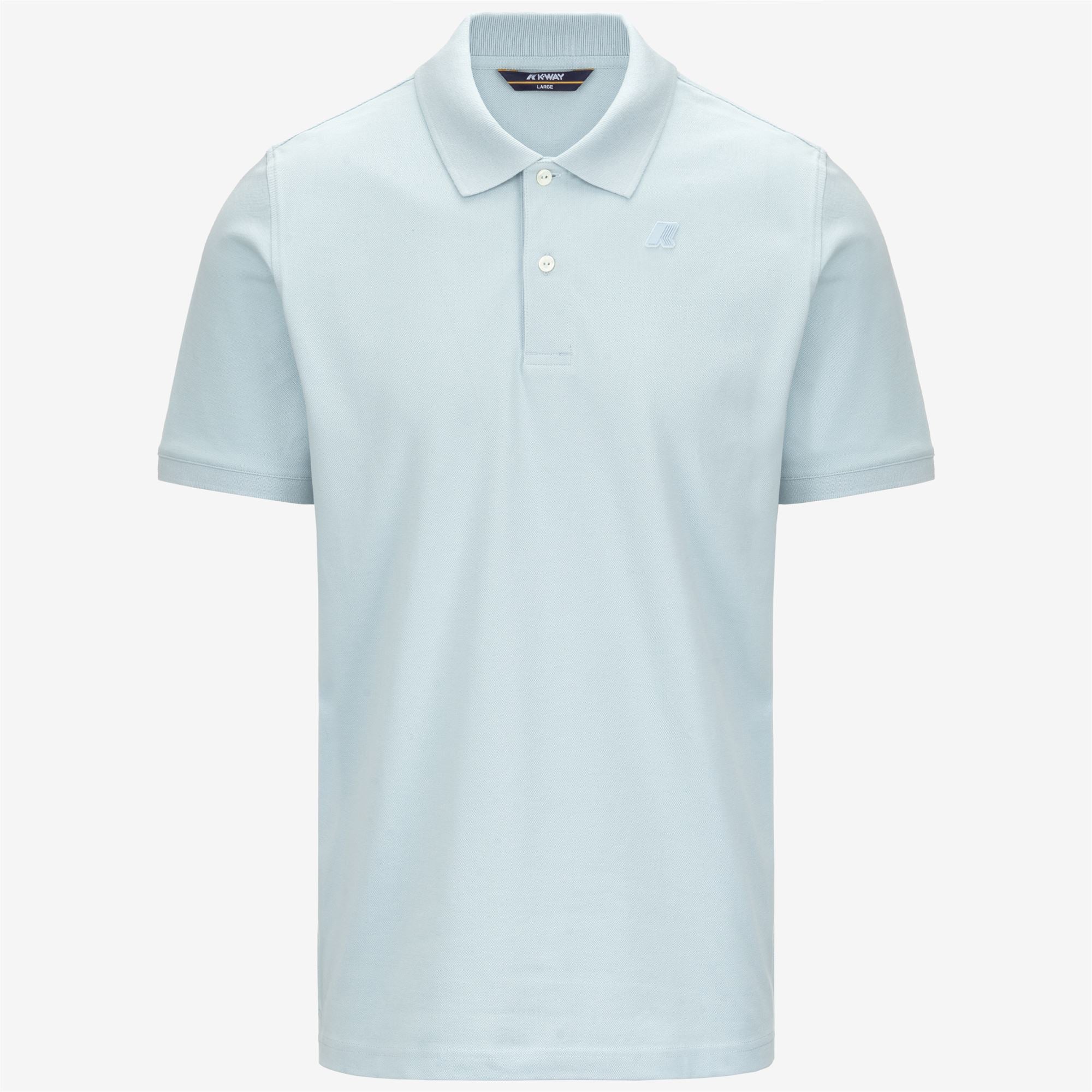 AMEDEE PIQUE SLIM - Polo Shirts - Polo - Man - BLUE BABY