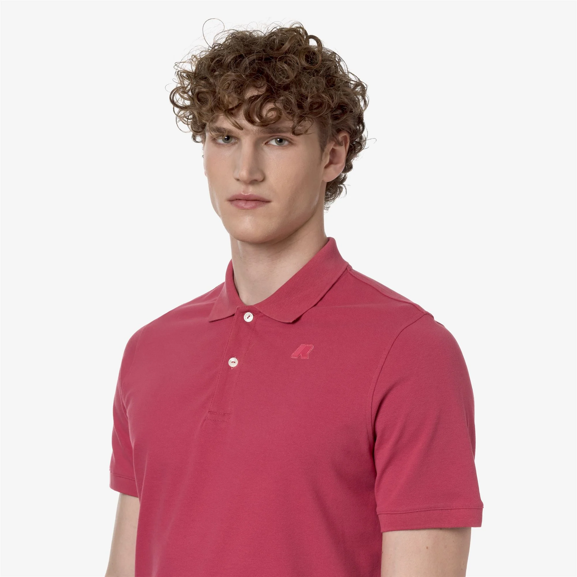 AMEDEE PIQUE SLIM - Polo Shirts - Polo - Man - DK PINK