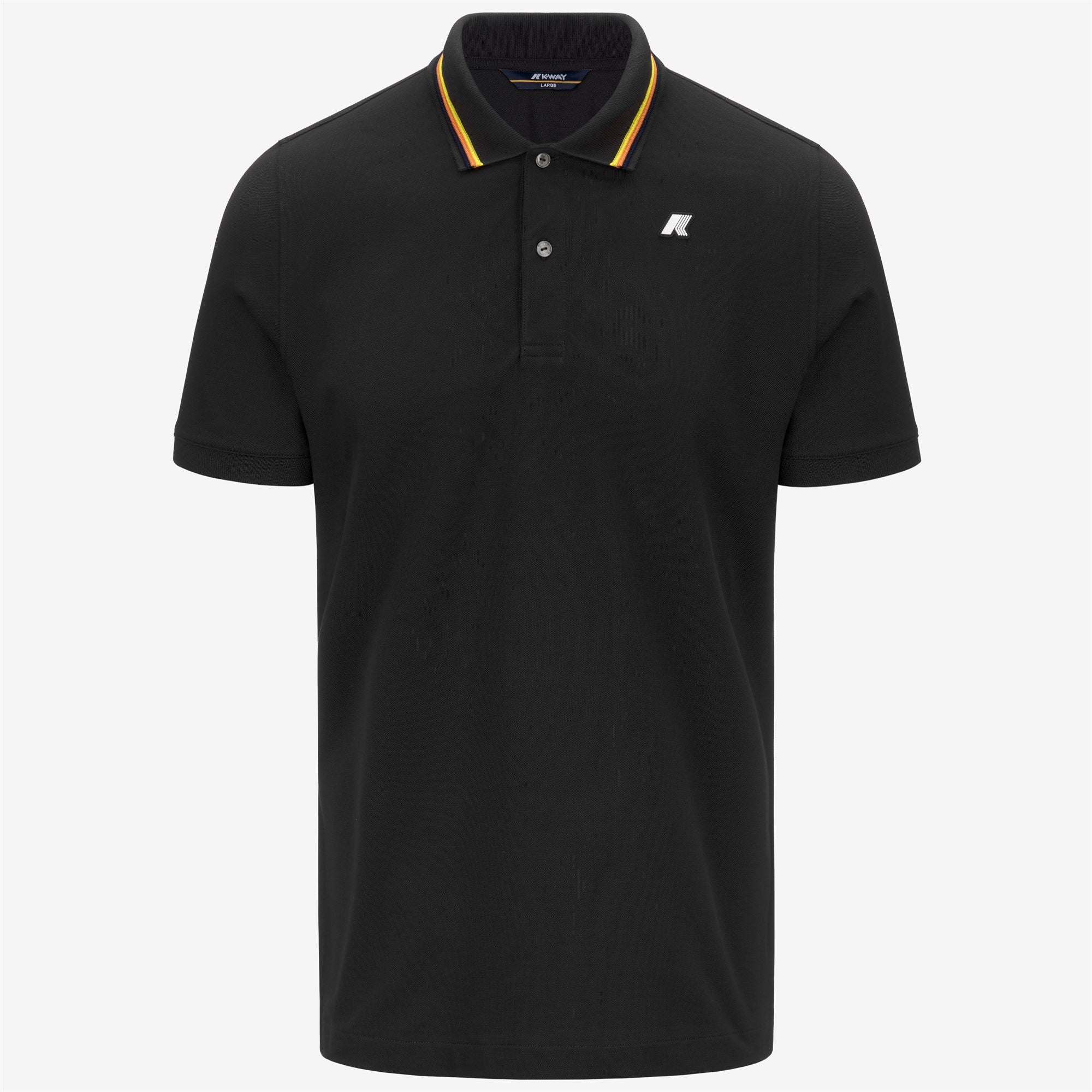 JUD PIQUE SLIM - Polo Shirts - Polo - Man - BLACK PURE