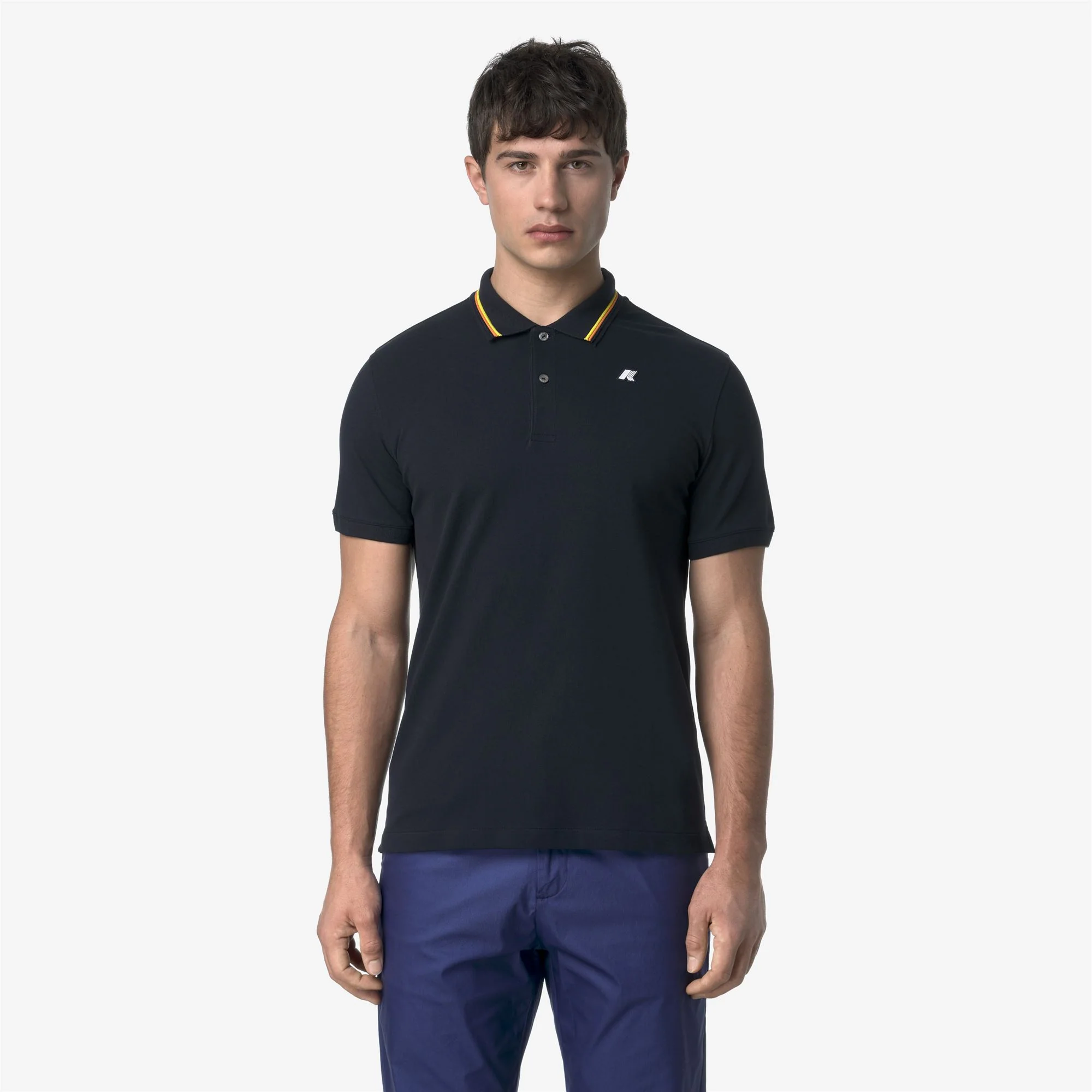JUD PIQUE SLIM - Polo Shirts - Polo - Man - BLUE DEPTH - Image 2
