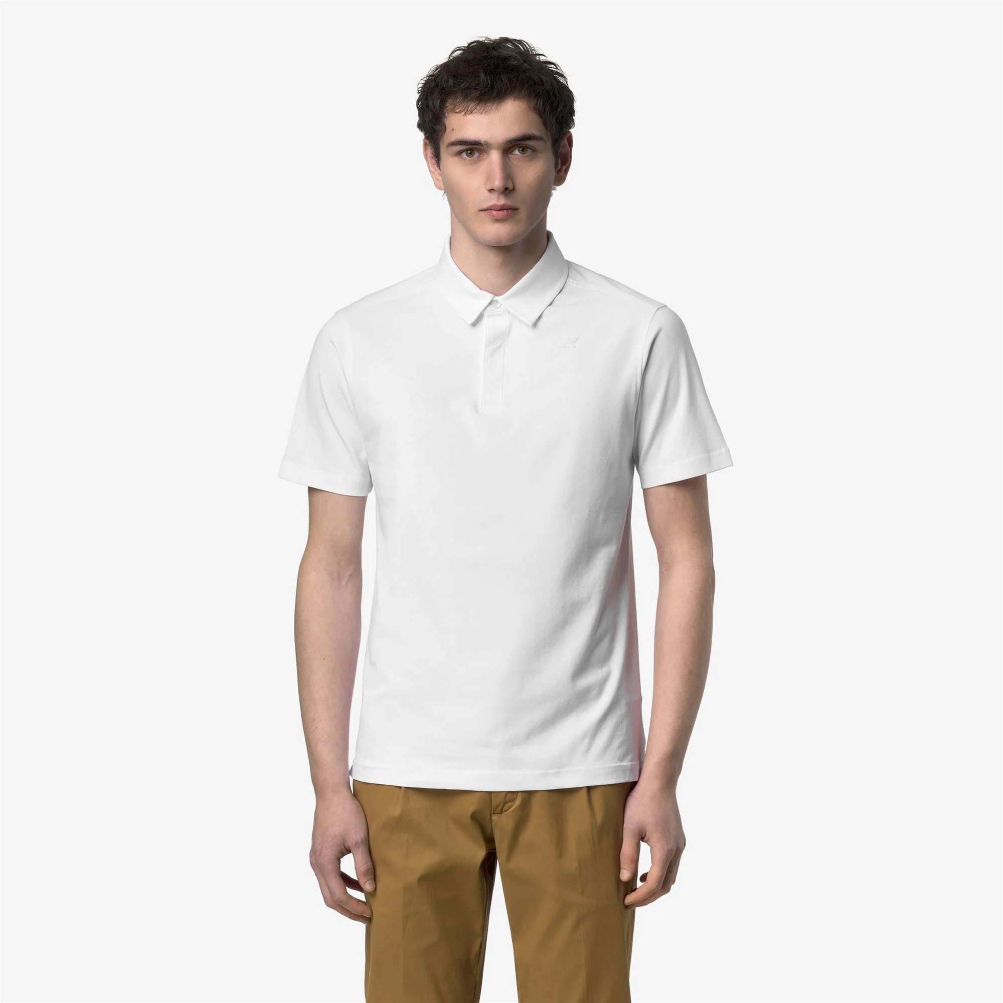 VIGGO LT STRETCH JERSEY SLIM - Polo Shirts - Polo - Man - WHITE - Image 4