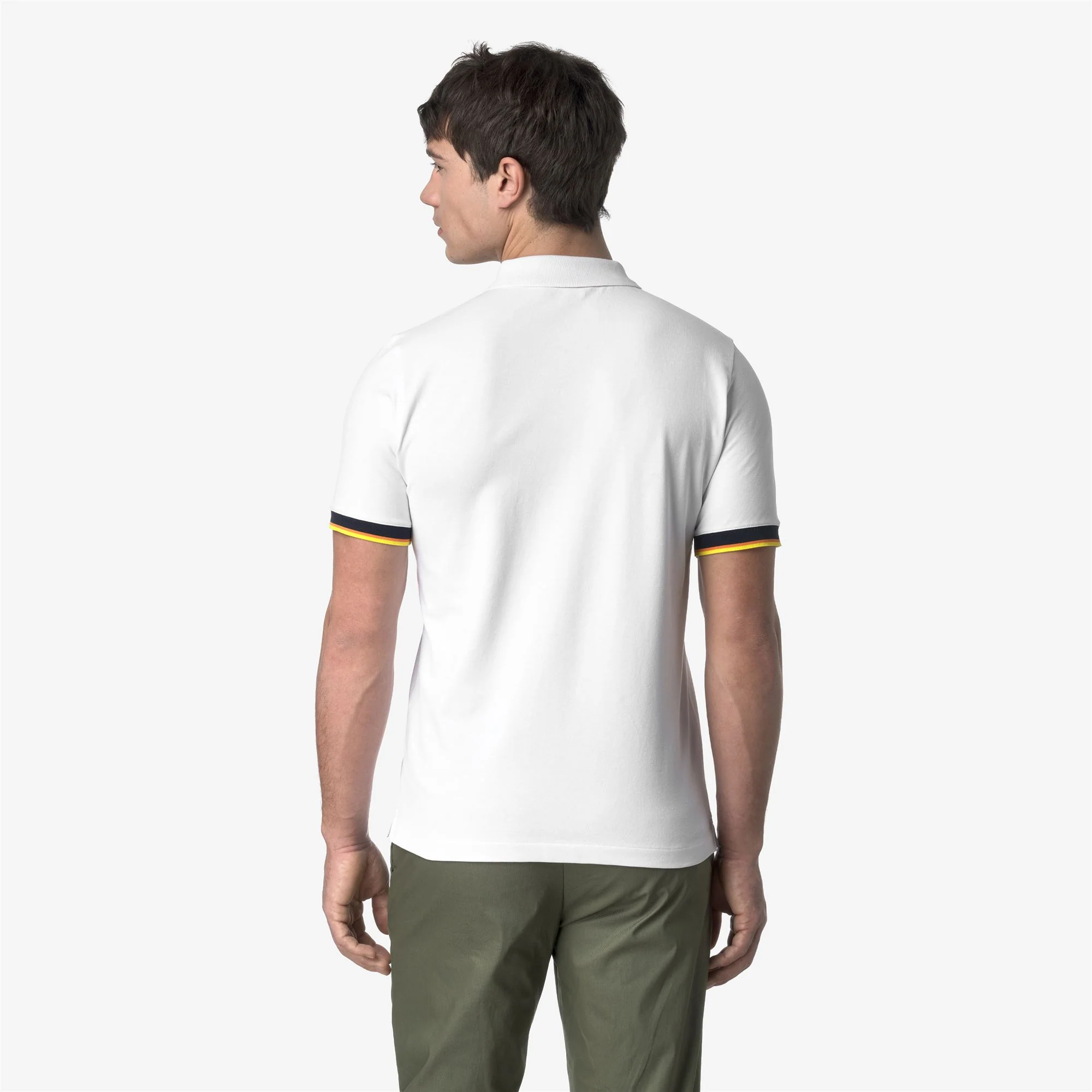 VINCENT PIQUE SLIM - Polo Shirts - Polo - Man - WHITE - Image 3