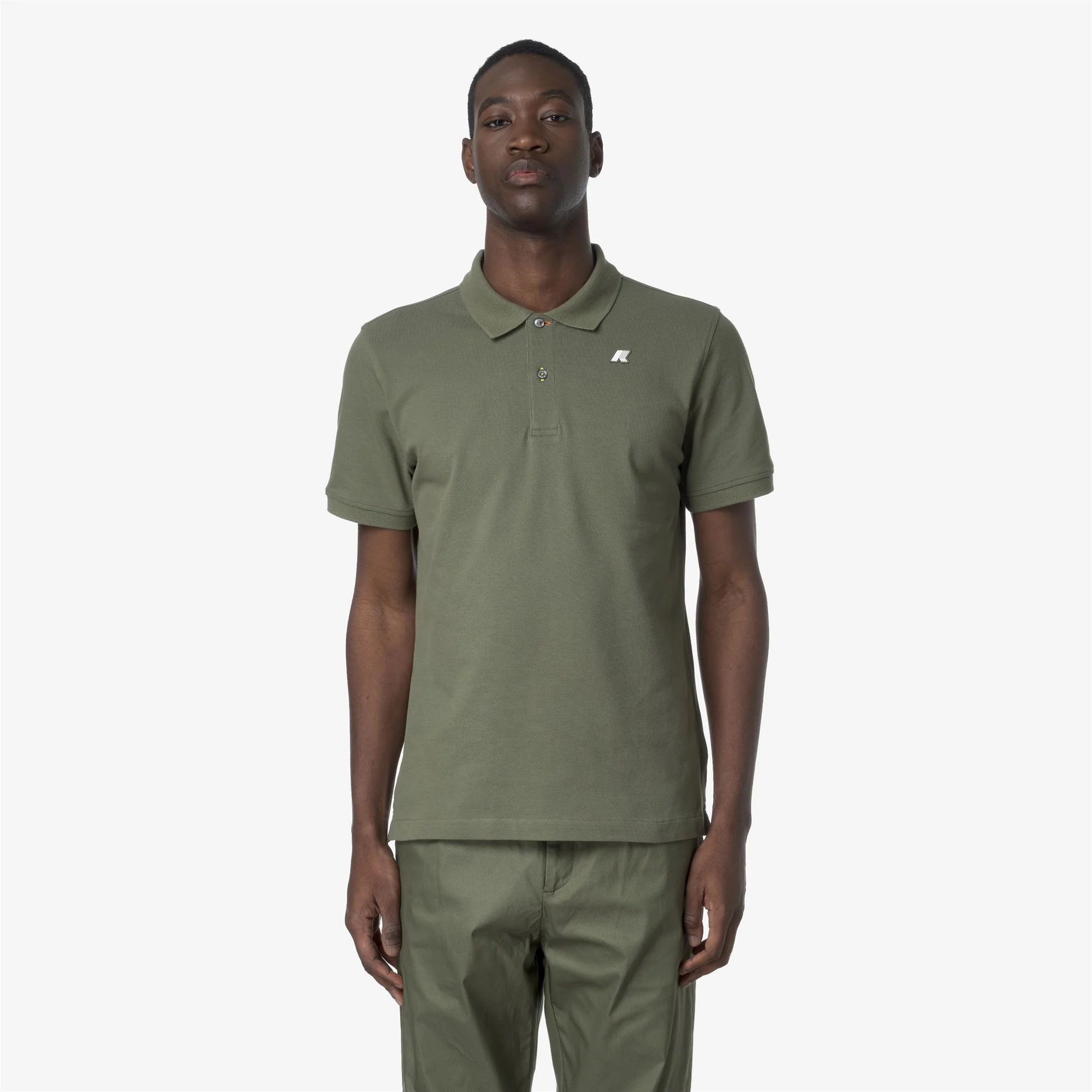 VINNIE PIQUE SLIM - Polo Shirts - Polo - Man - GREEN LICHEN - Image 4