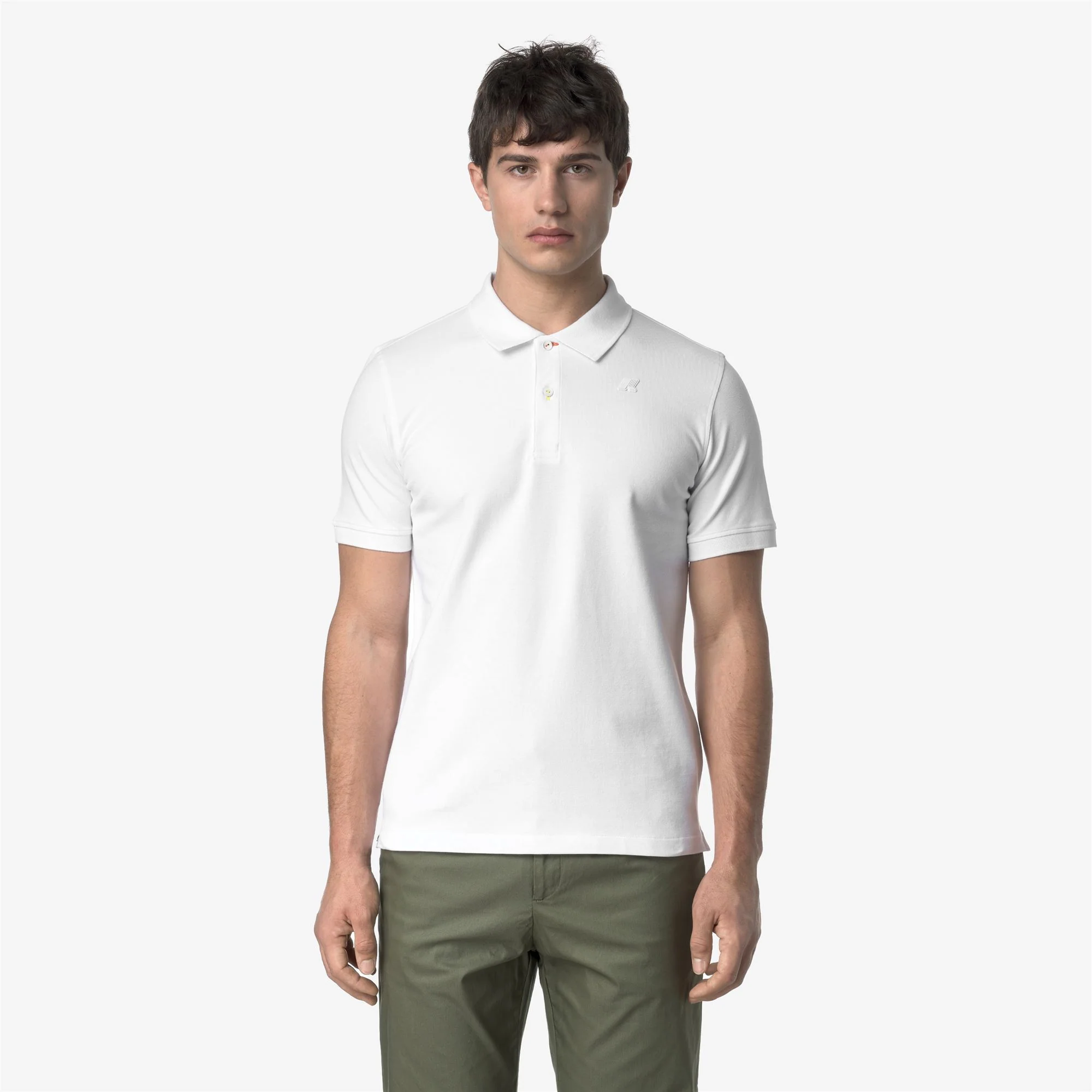 VINNIE PIQUE SLIM - Polo Shirts - Polo - Man - WHITE - Image 2