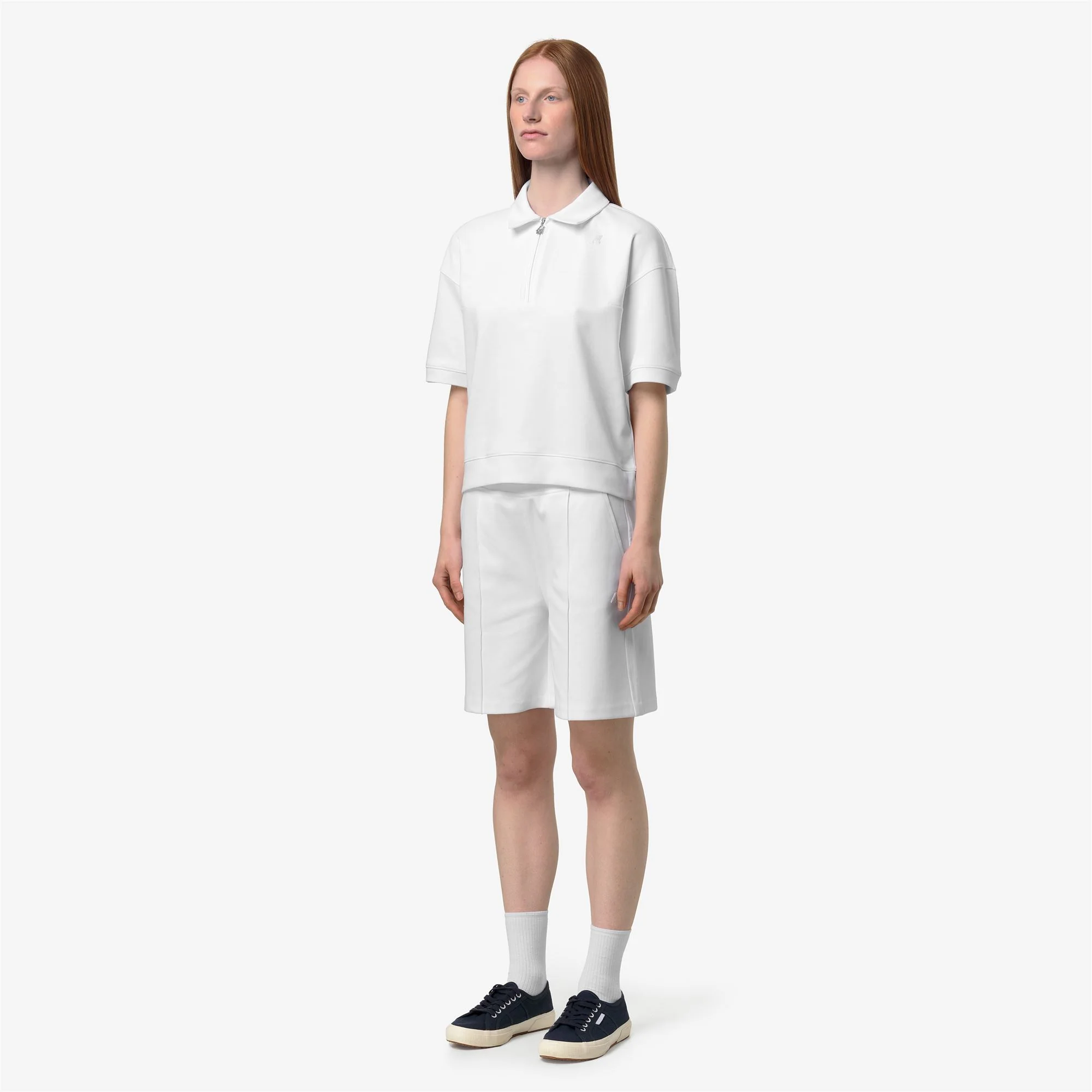 LOZANY INTERLOCK - Polo Shirts - Polo - Woman - WHITE