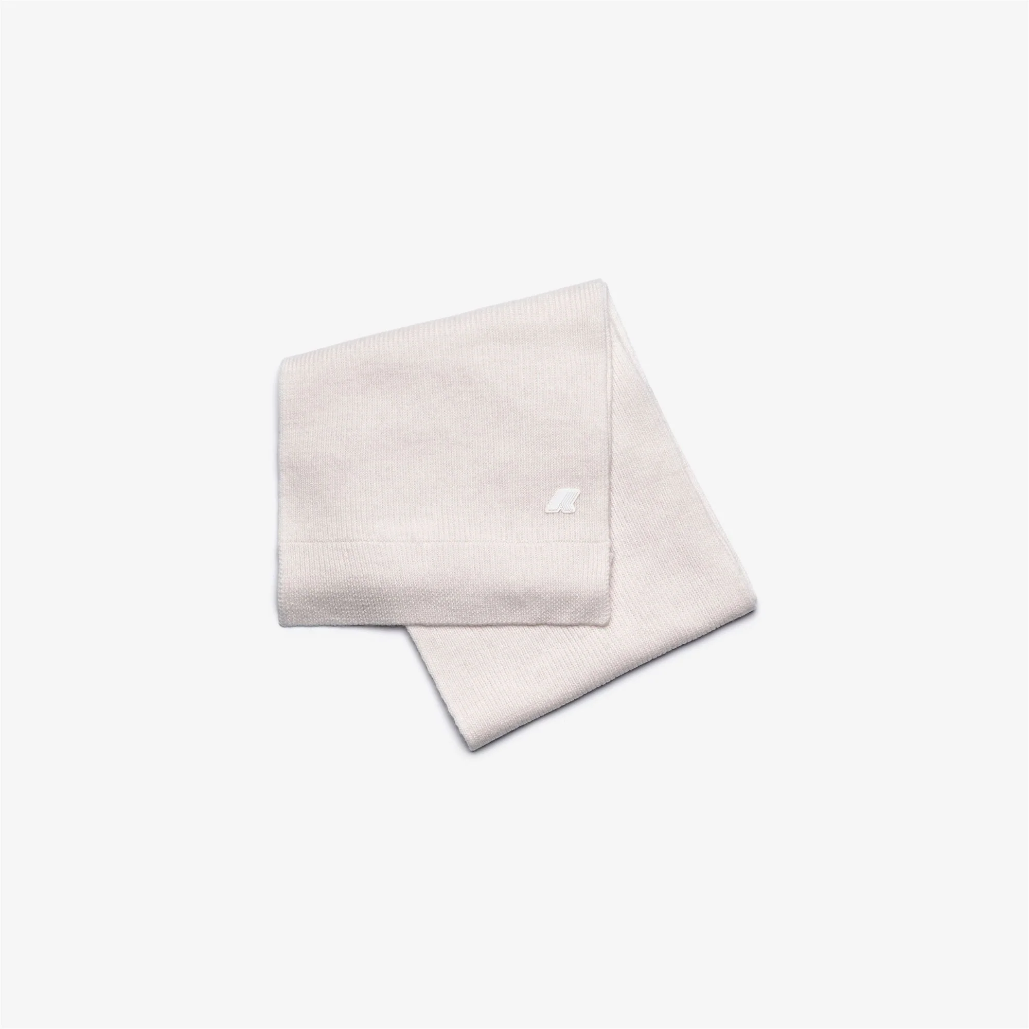 P. ETIENNE CARDIGAN STITCH - Scarves - SCARF - Kid unisex - WHITE GARDENIA MELANGE