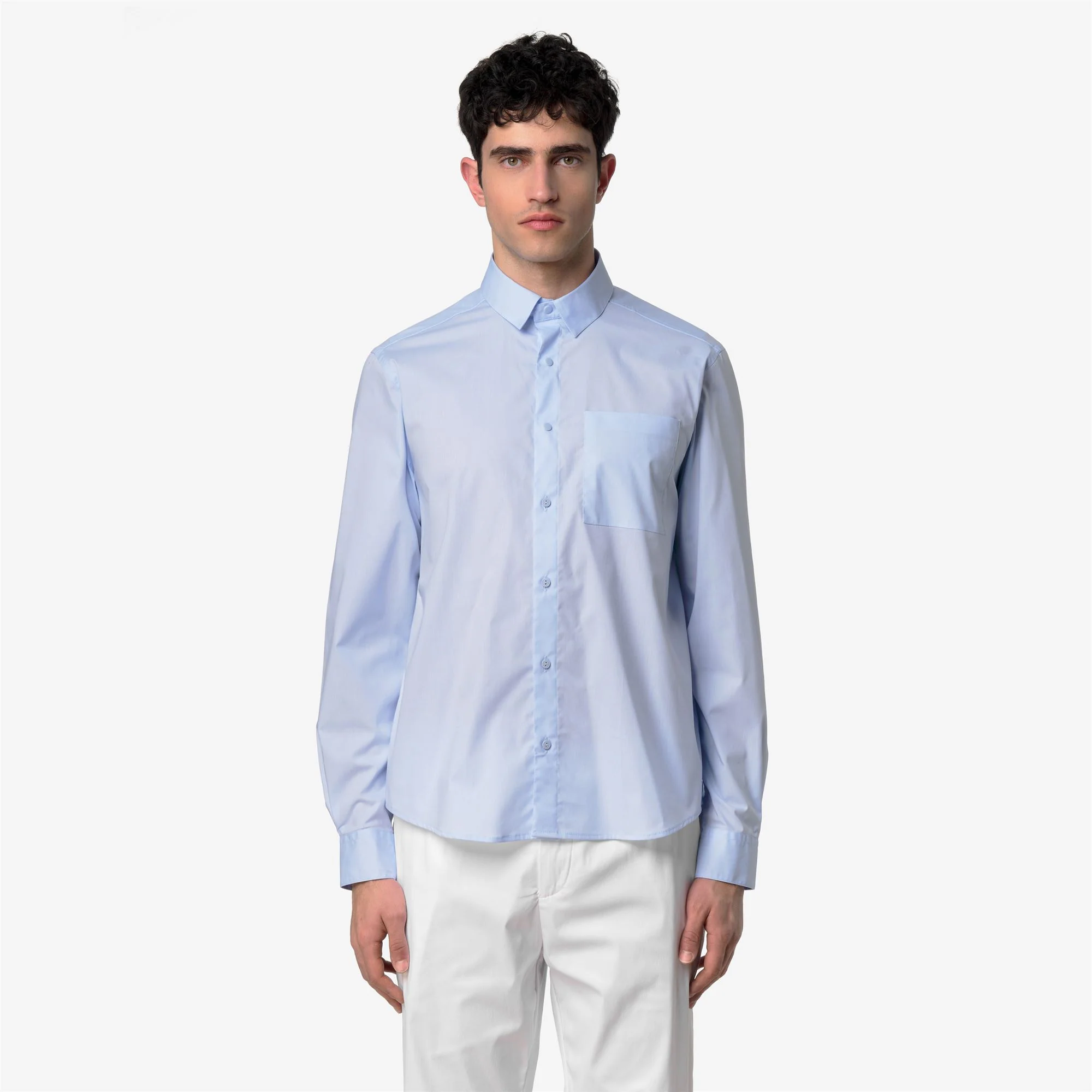 DAMIR ST POPLIN NO IRON - SHIRTS - CLASSIC - Man - BLUE BALLAD