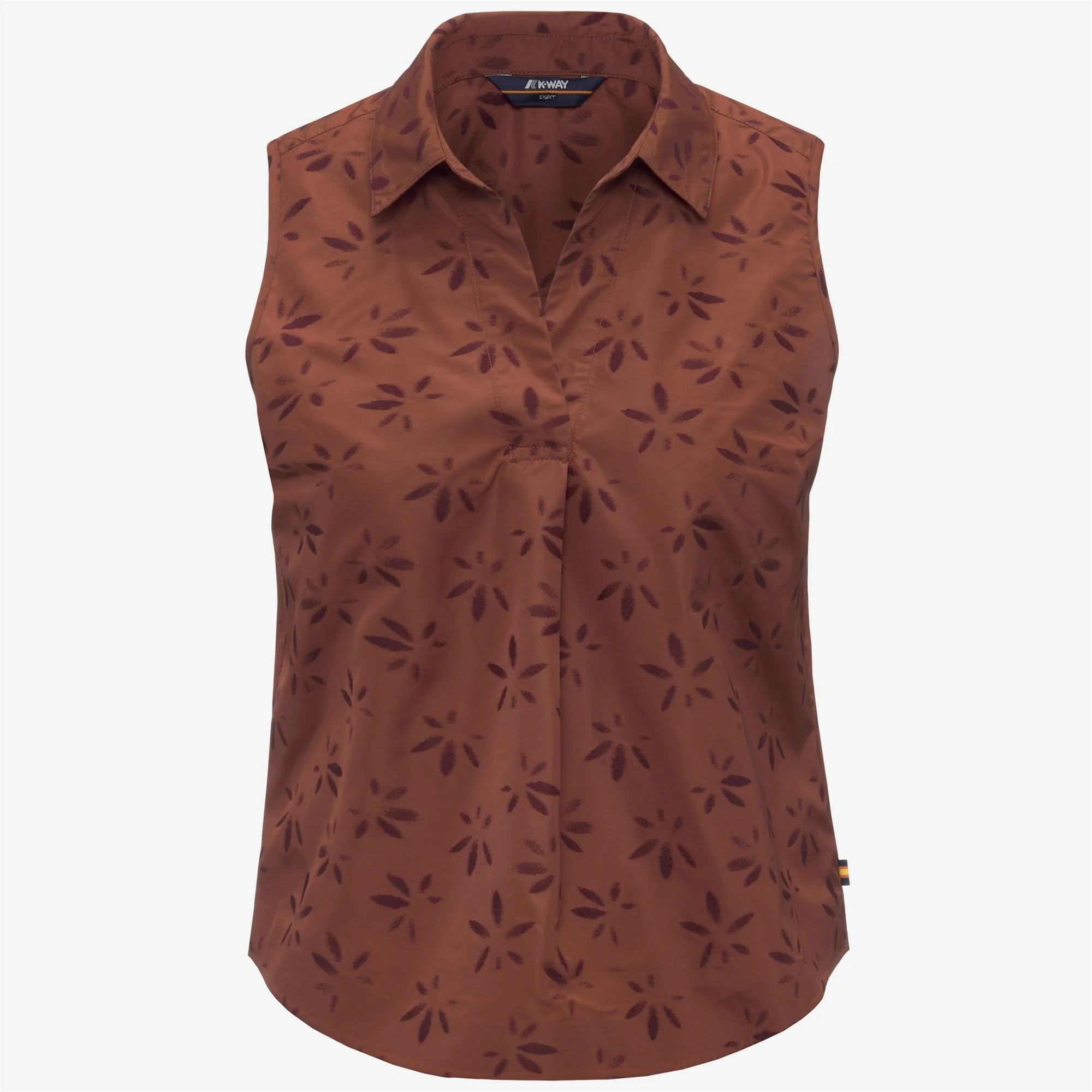 ANTY EMBY JACQUARD - SHIRTS - Top - Woman - BROWN-VIOLET JACQUARD